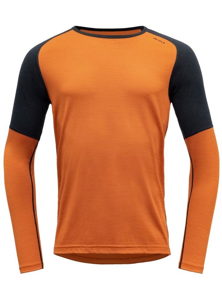 Devold Jakta Merino 200 shirt man Barva: Flame/Ink, Velikost: XL