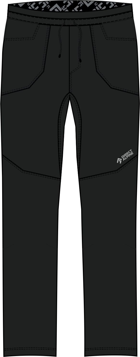 Direct Alpine Solo Pants Barva: anthracite, Velikost: XXL