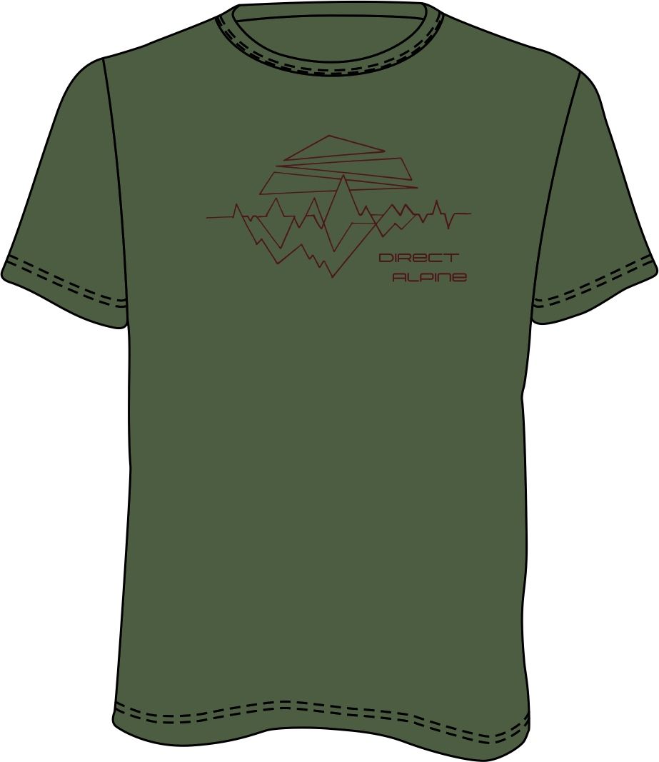 Direct Alpine Bosco Barva: khaki (Geometric), Velikost: L