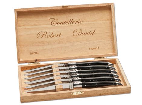 Robert David Paperstone Steak Knife Set