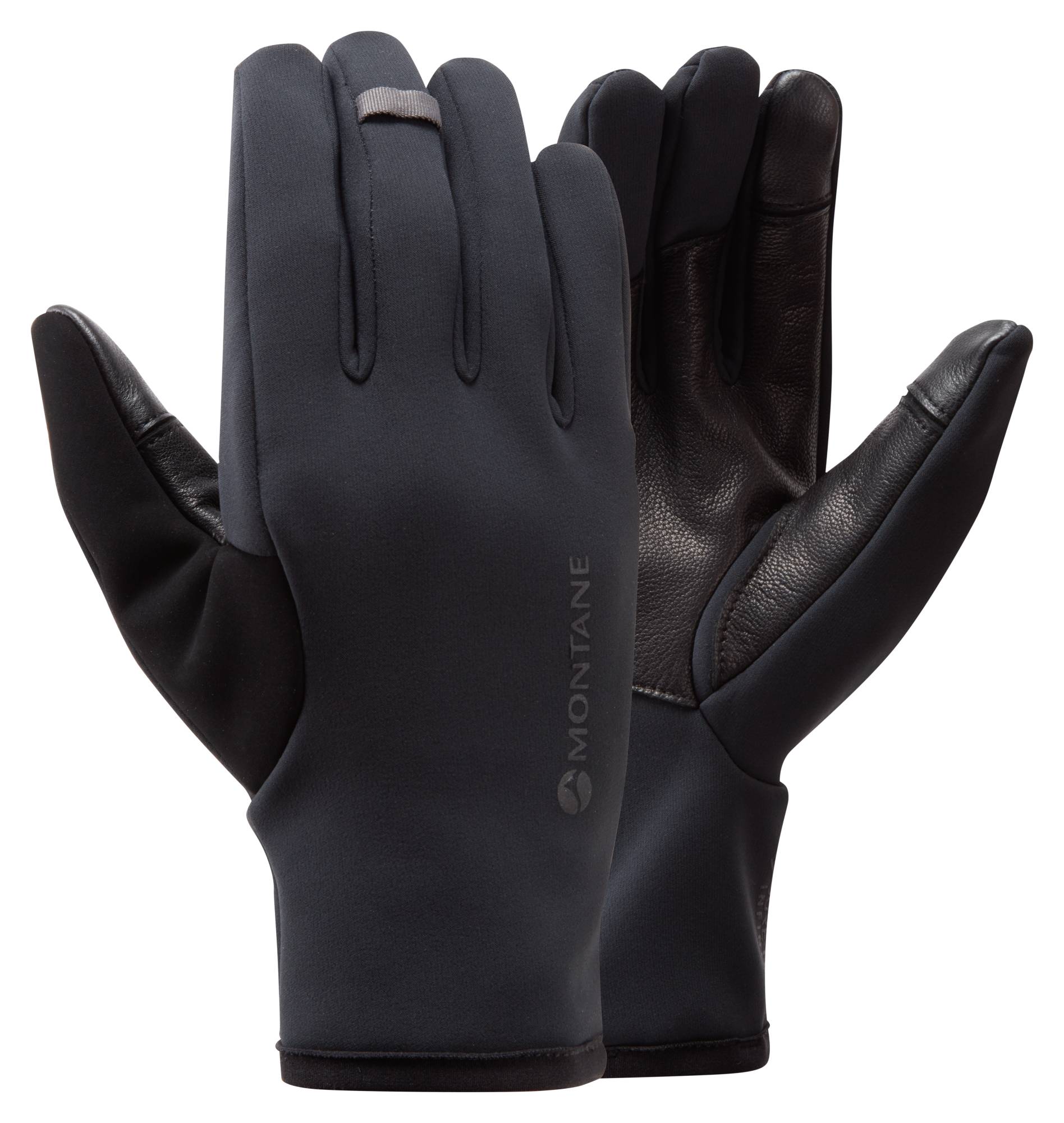 Montane dámské prstové rukavice Windjammer Lite Glove Barva: black, Velikost: S