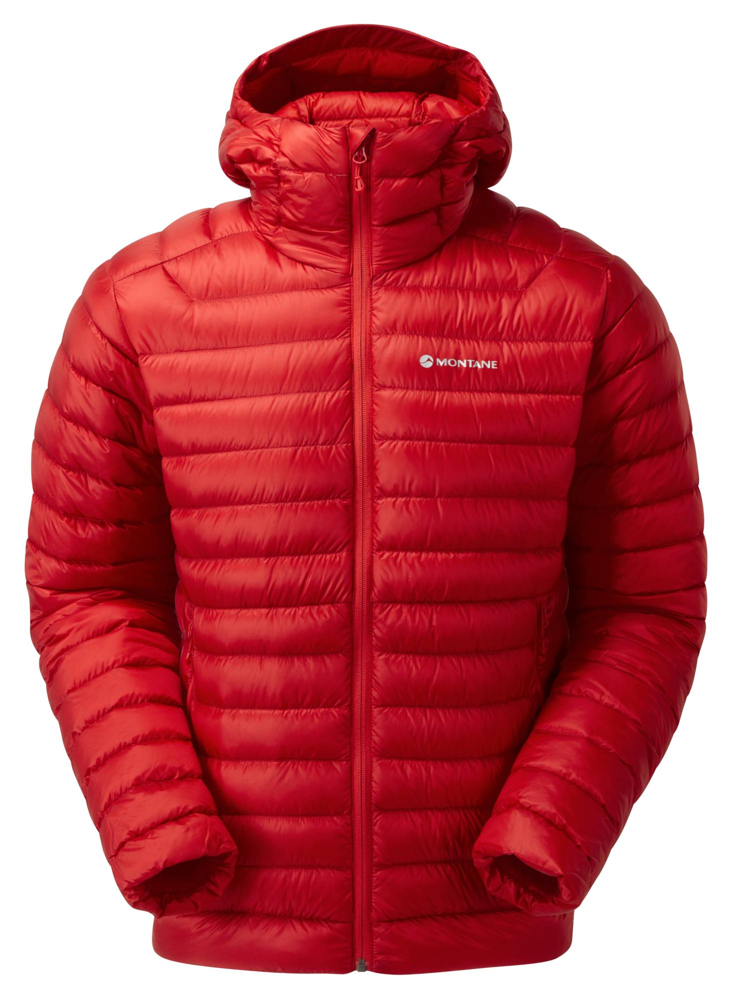 Montane pánská bunda s kapucí Anti-Freeze Hoodie Barva: Adrenaline Red, Velikost: S