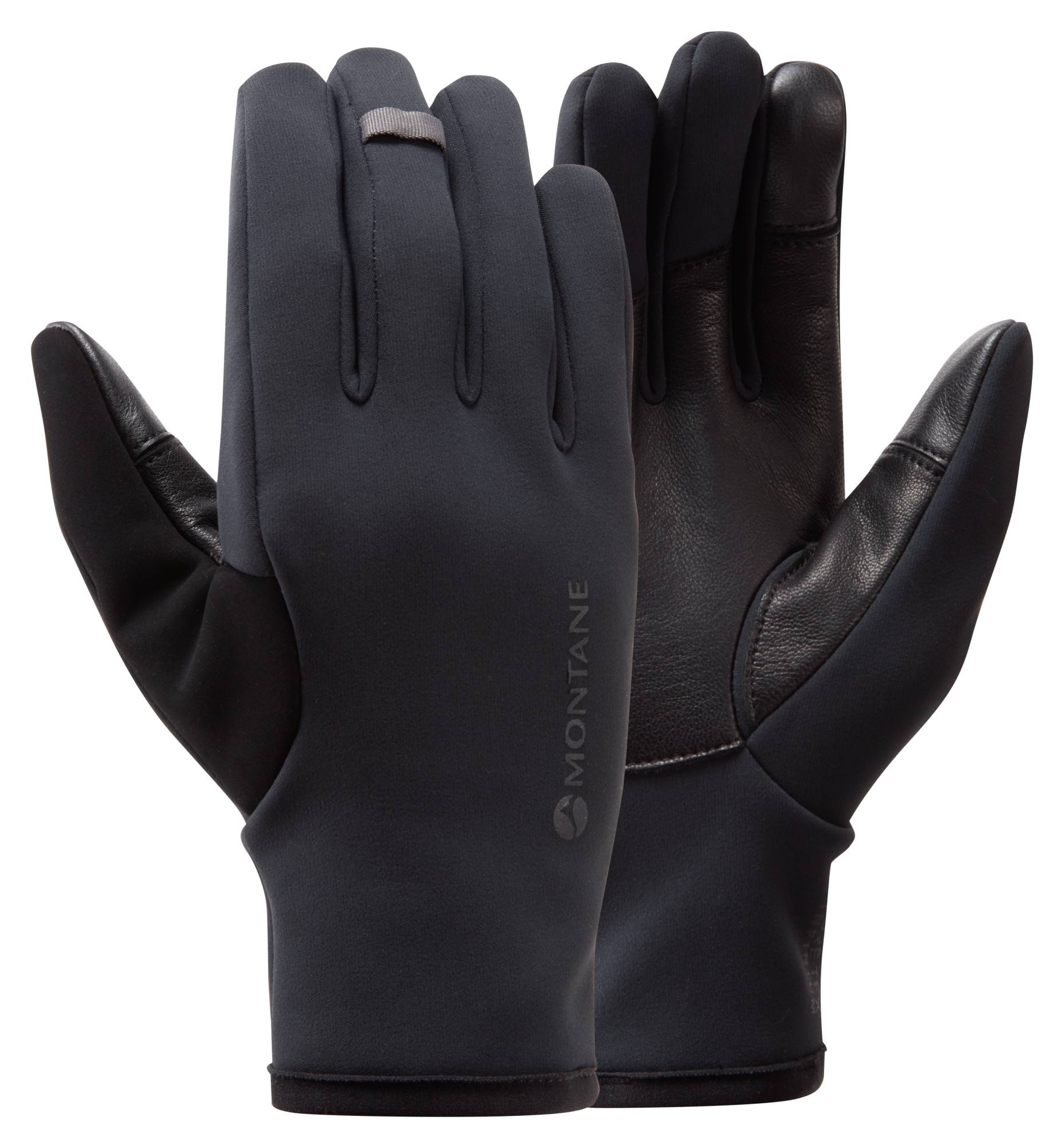 Montane pánské prstové rukavice Windjammer Lite Glove Barva: black, Velikost: S
