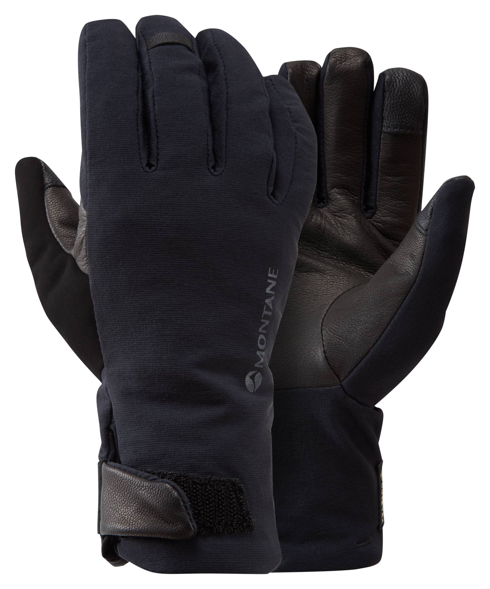 Montane prstové rukavice Duality Glove Barva: black, Velikost: S
