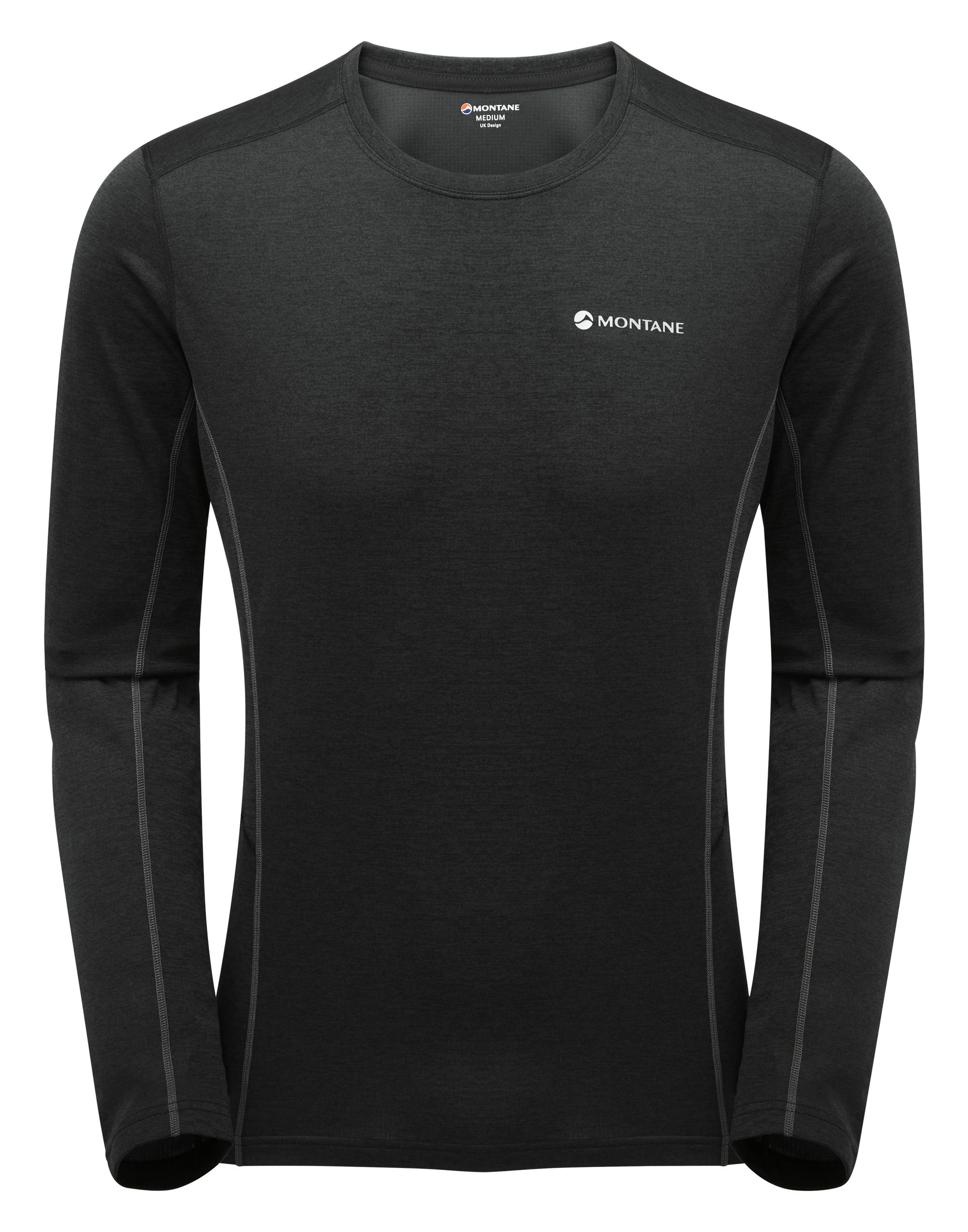 Montane pánské triko Dart Long Sleeve T-Shirt Barva: black, Velikost: XXXL