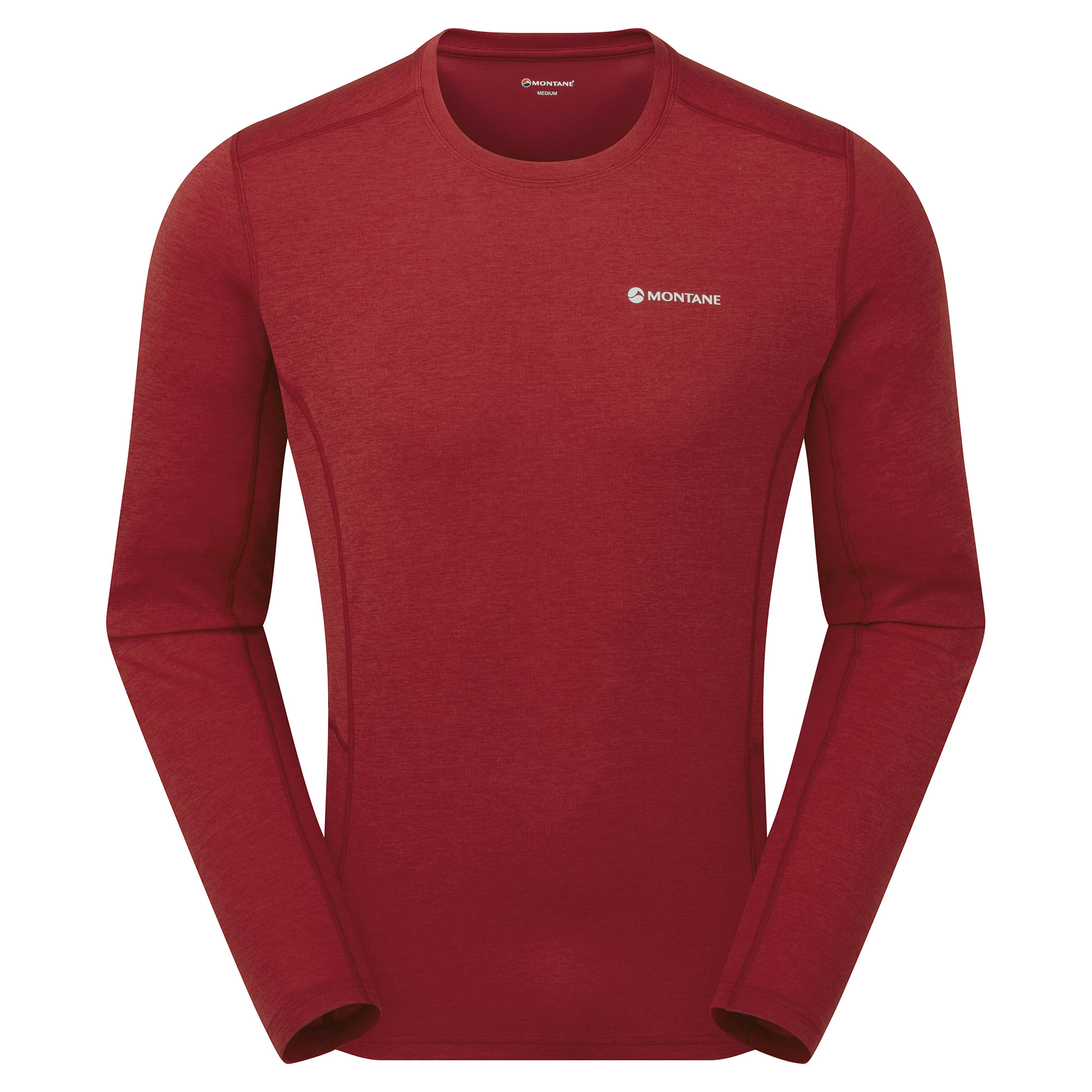 Montane pánské triko Dart Long Sleeve T-Shirt Barva: acer red, Velikost: S