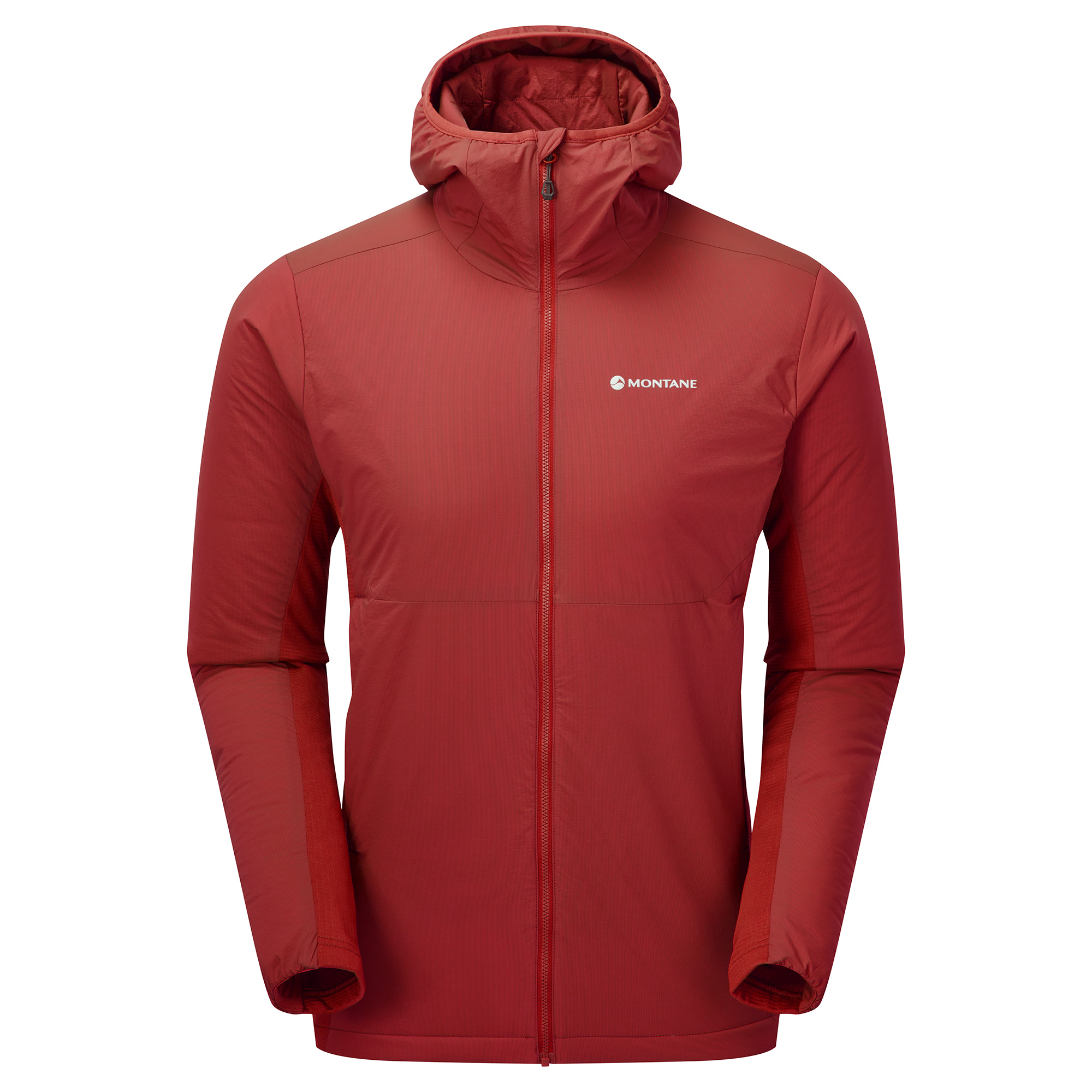 Montane pánská zateplená bunda Fireball Lite Hoodie Barva: acer red, Velikost: S