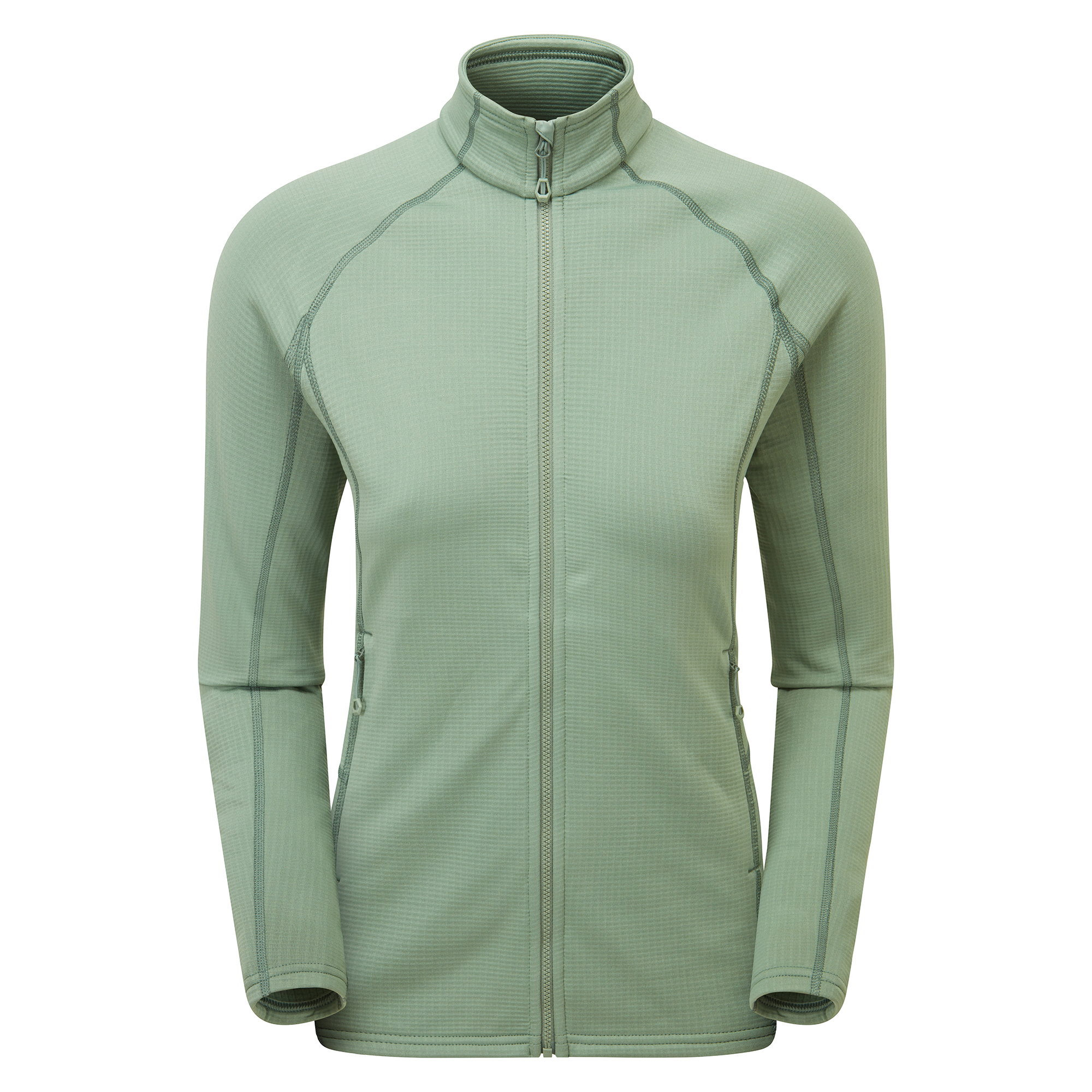 Montane dámská mikina Fem Protium Jacket Barva: Pale Sage, Velikost: UK16/US12/EUR44/XL