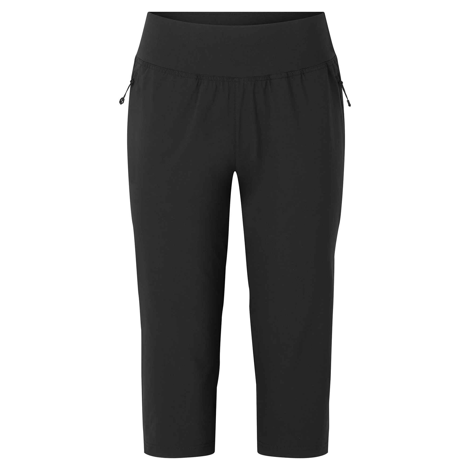 Montane dámské softshellové 3/4 kalhoty Fem Tucana Lite Capri Pants Barva: black, Velikost: UK16/US12/EUR44/XL