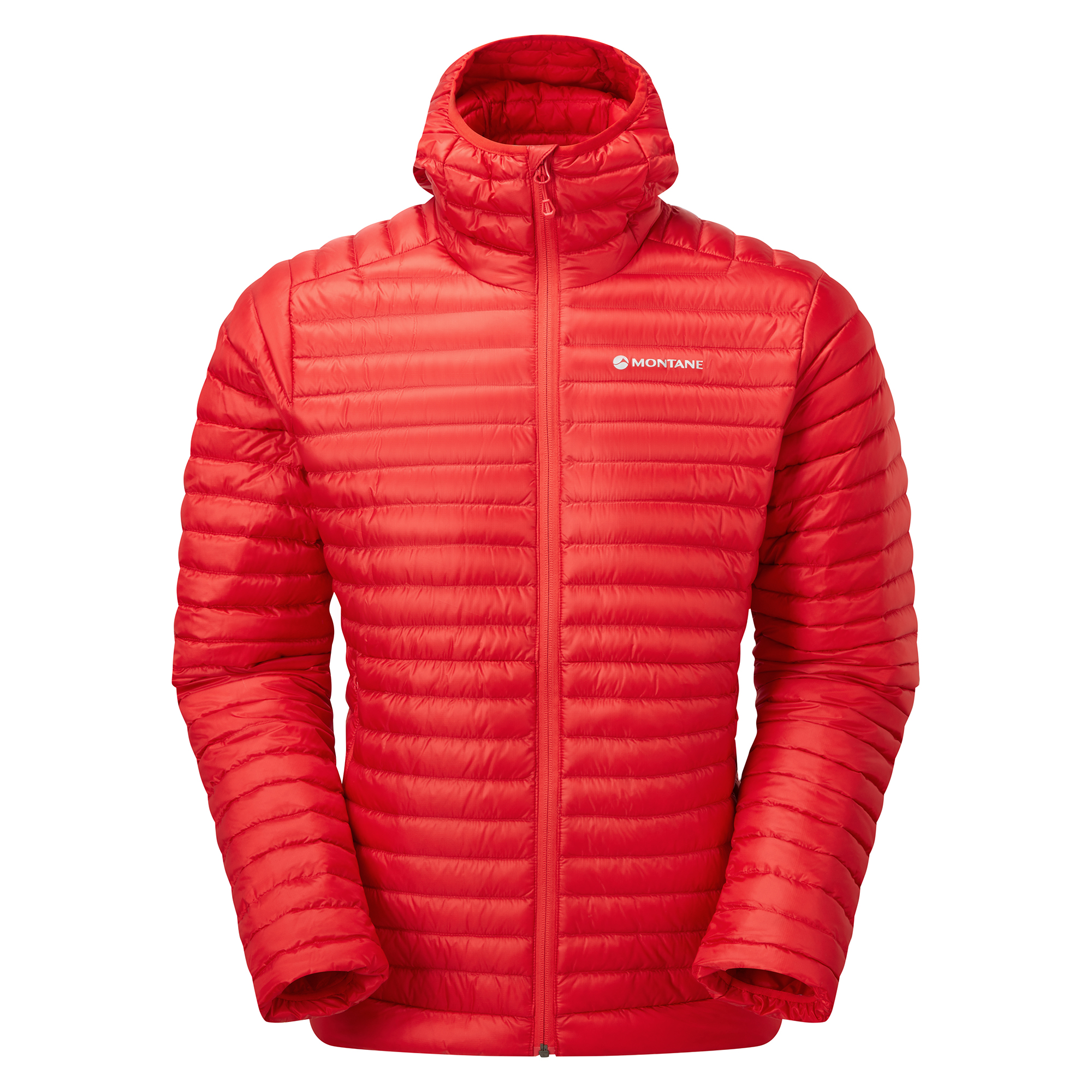 Montane pánská péřová bunda Anti-Freeze Lite Hoodie Barva: Adrenaline Red, Velikost: M