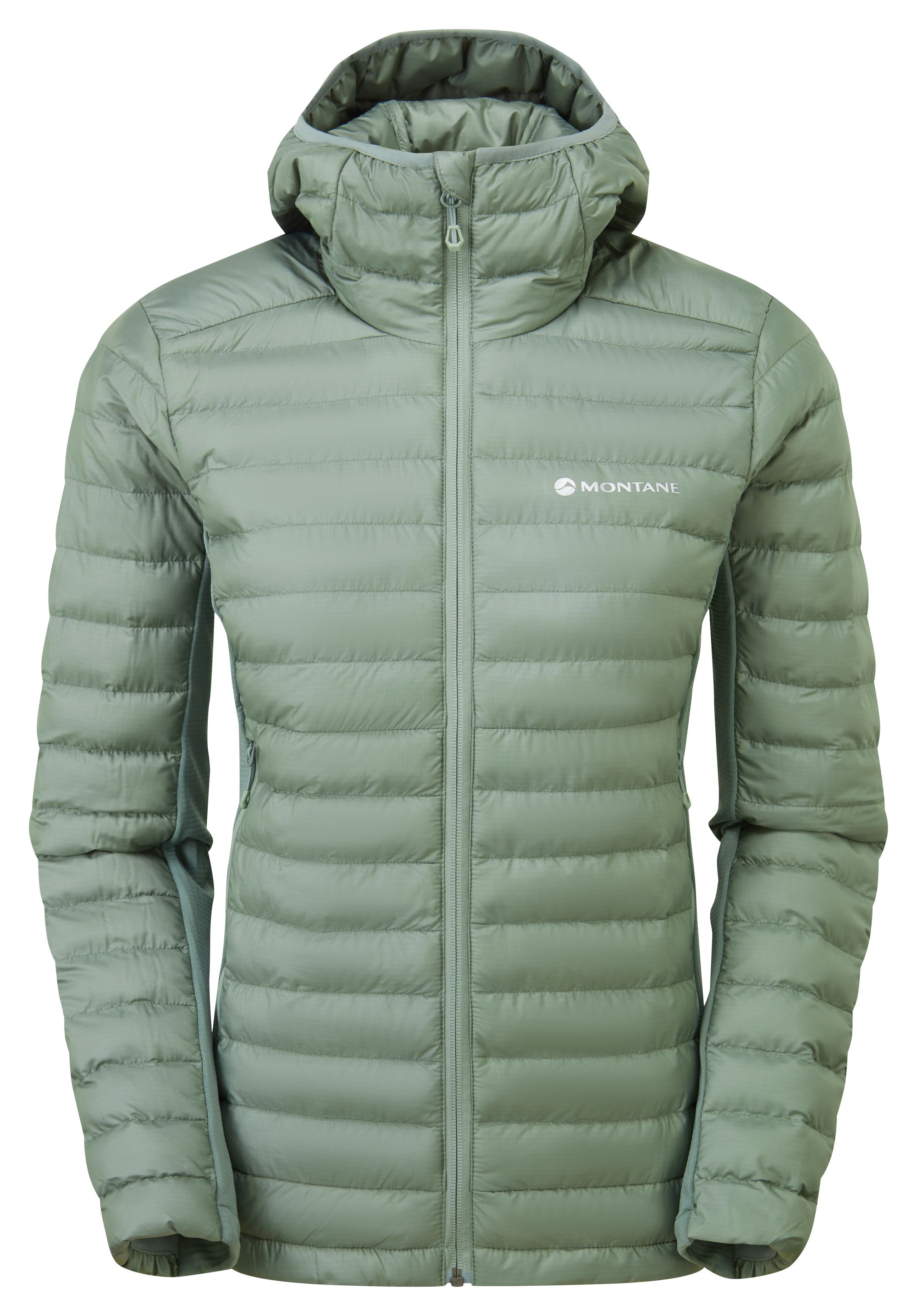 Montane dámská zateplená bunda Fem Icarus Lite Hoodie Barva: eucalyptus, Velikost: UK12/US8/EUR40/M