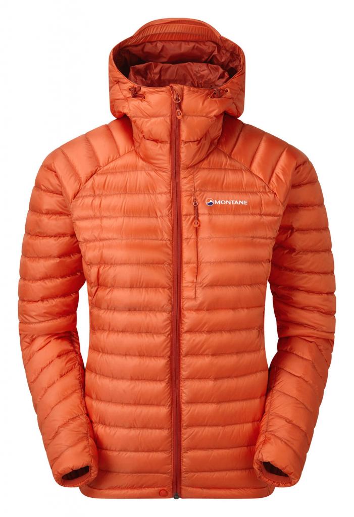 Montane Bunda Womens Featherlite Down Jacket Barva: paprika, Velikost: 38