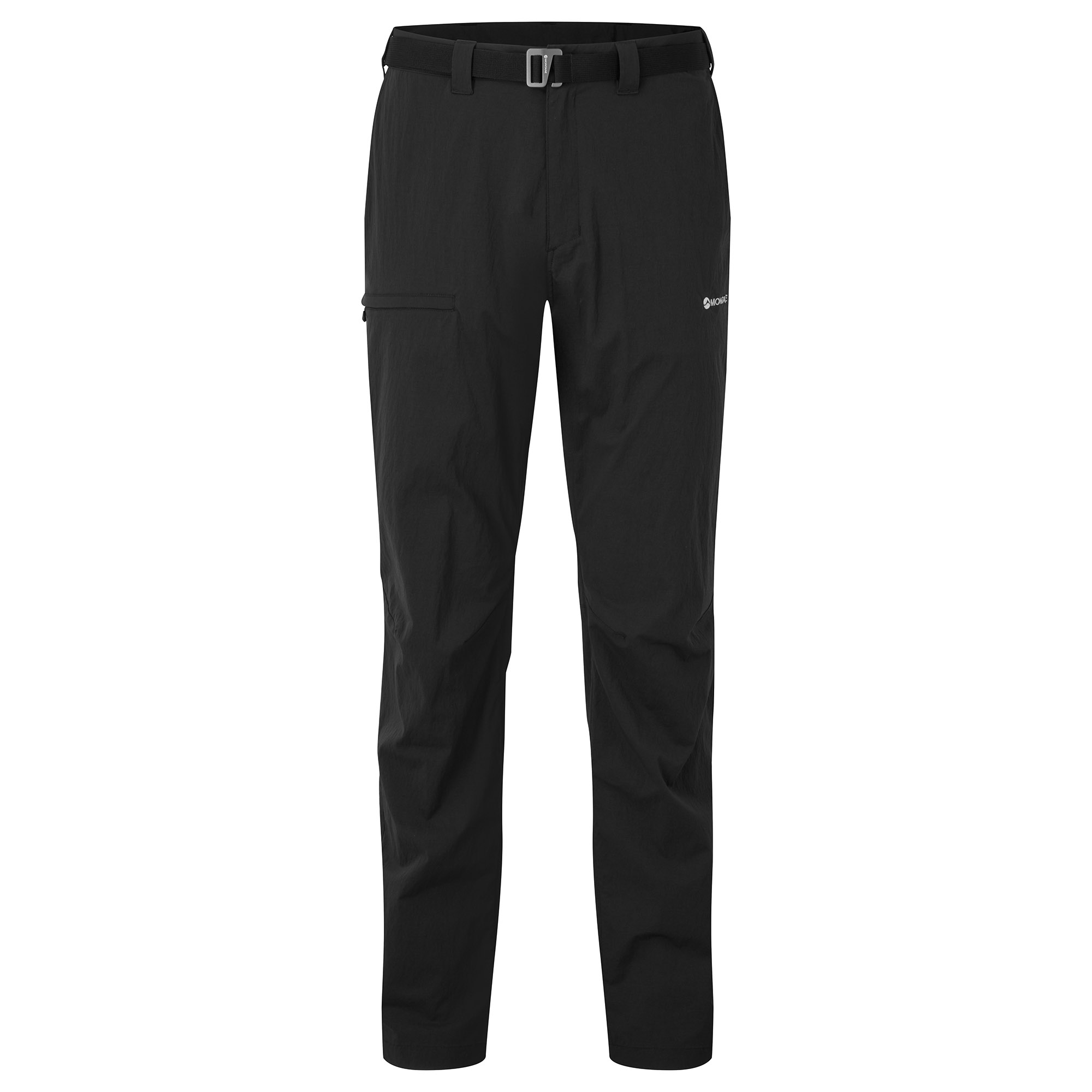 Montane pánské softshellové kalhoty Terra Lite Pants - Zkrácené Nohavice Barva: black, Velikost: 34
