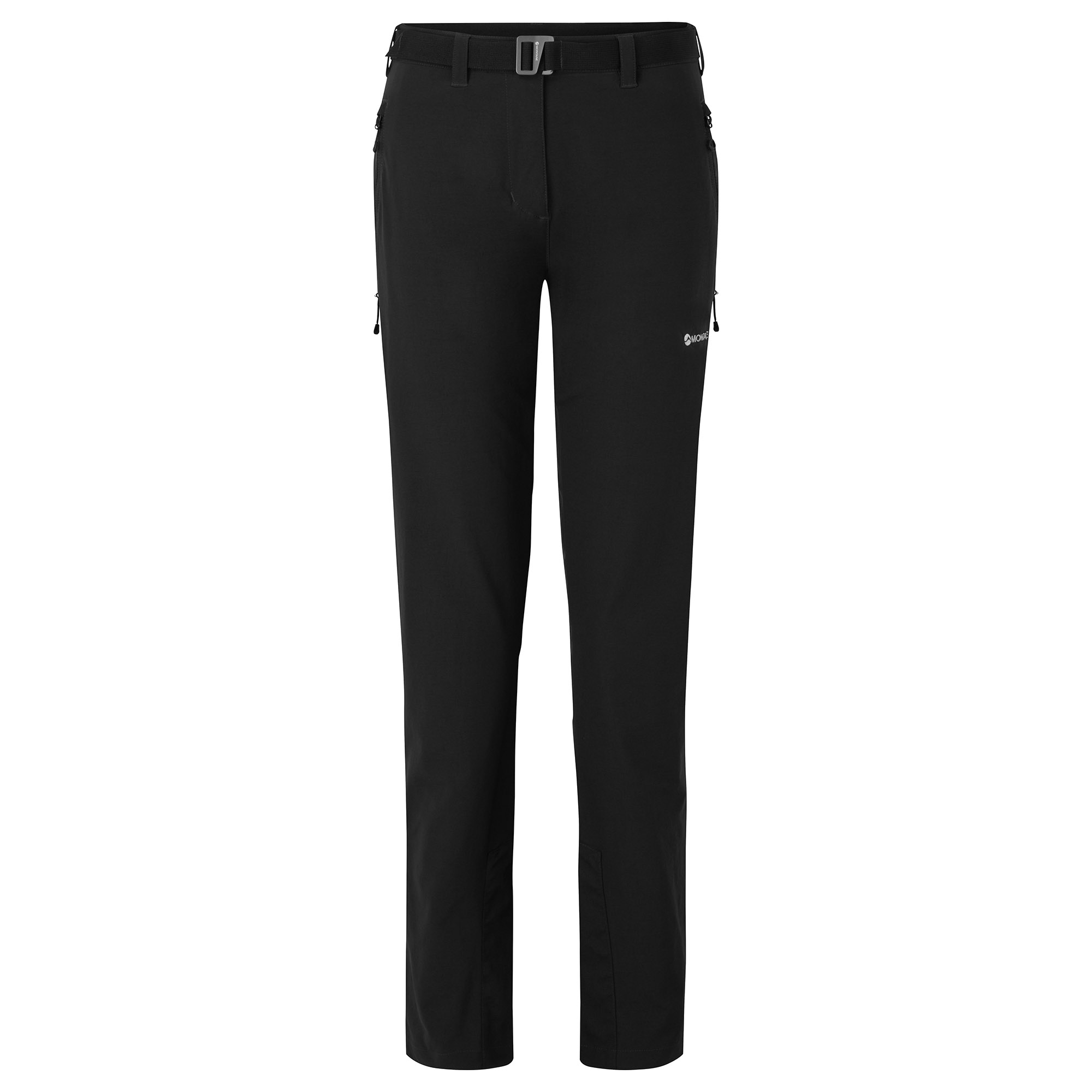 Montane dámské softshellové kalhoty Fem Terra Stretch Pants - Zkrácené Nohavice Barva: black, Velikost: UK6/US2/EUR34/XXS