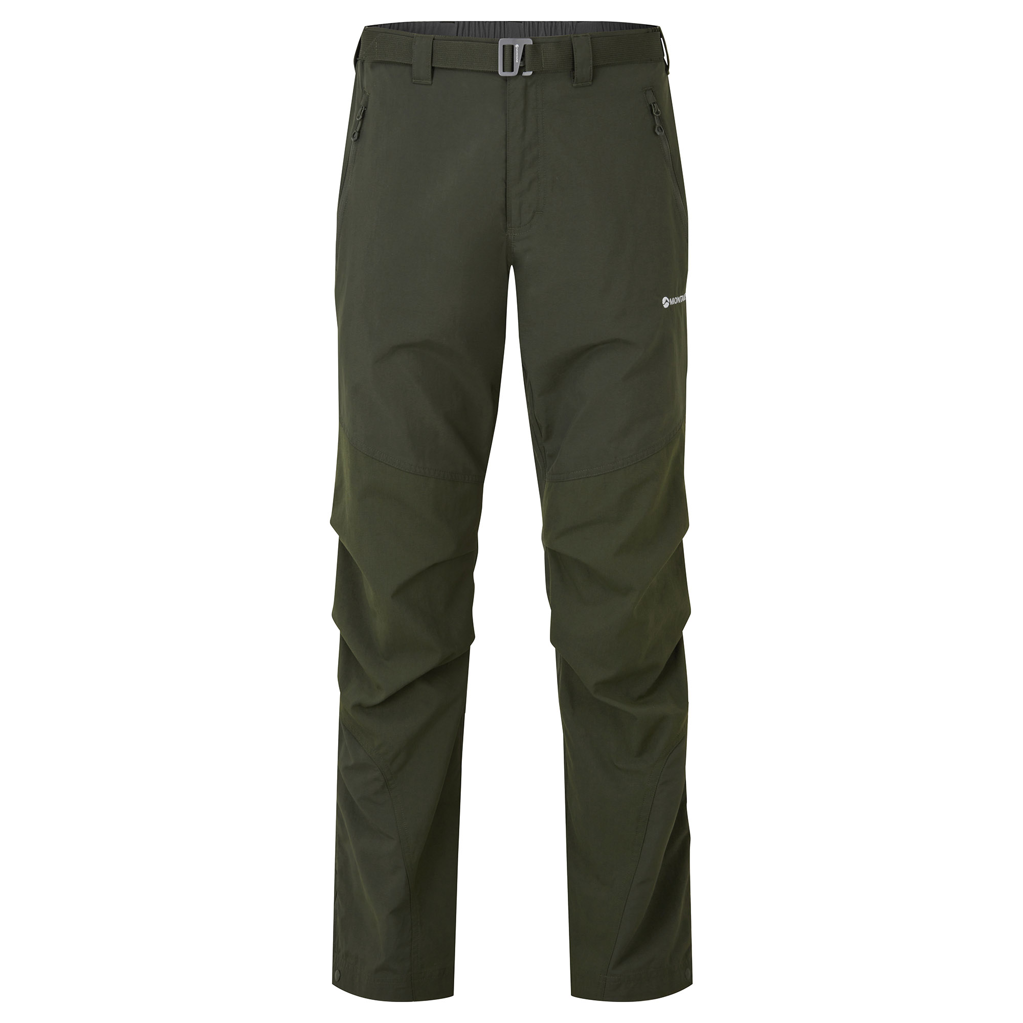 Montane pánské softshellové kalhoty Terra Pants - Prodloužené Nohavice Barva: Oak Green, Velikost: 30