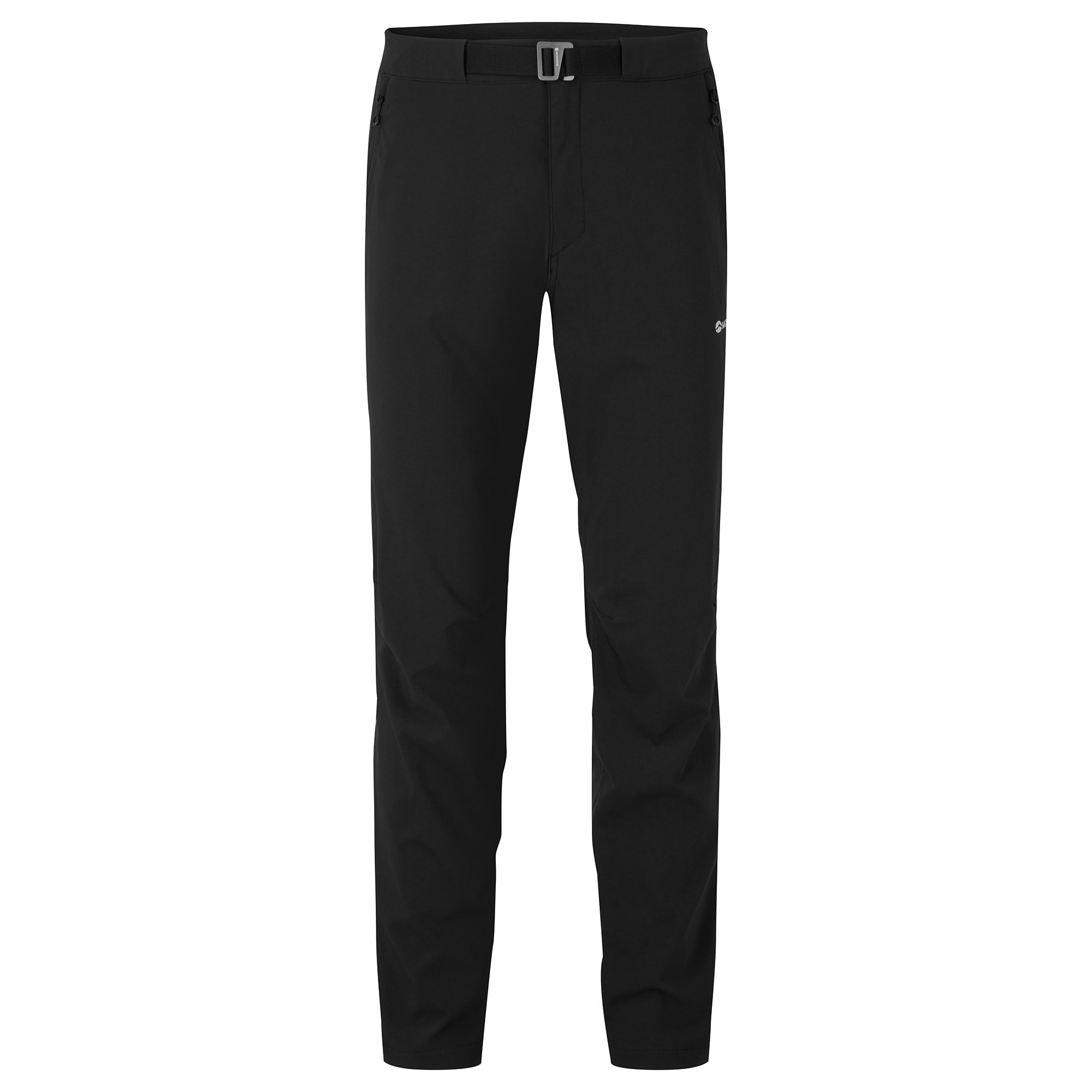 Montane pánské softshellové kalhoty Tenacity Lite Pants - Prodloužené Nohavice Barva: black, Velikost: 34