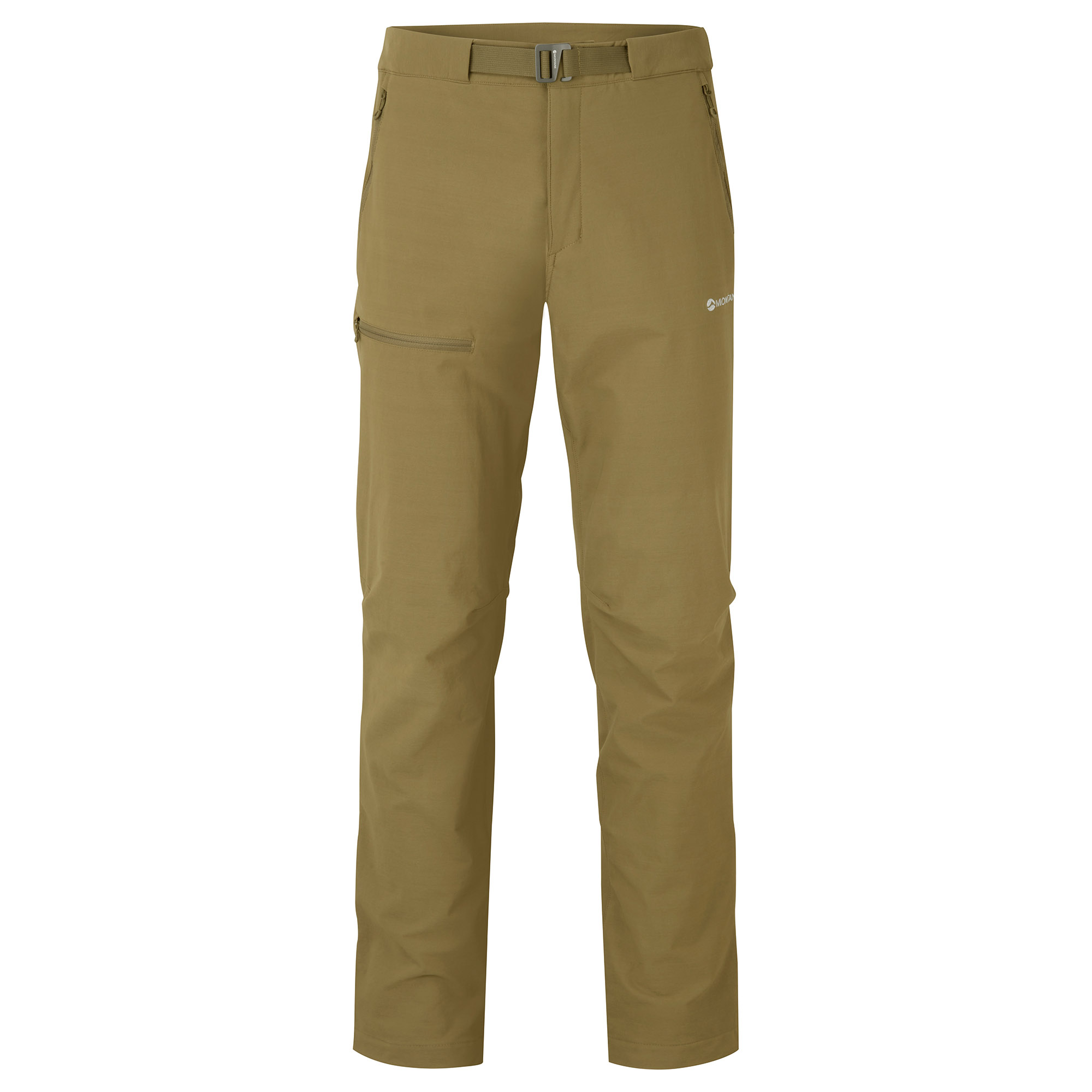 Montane pánské softshellové kalhoty Tenacity Pants - Běžná Délka Barva: olive, Velikost: 32