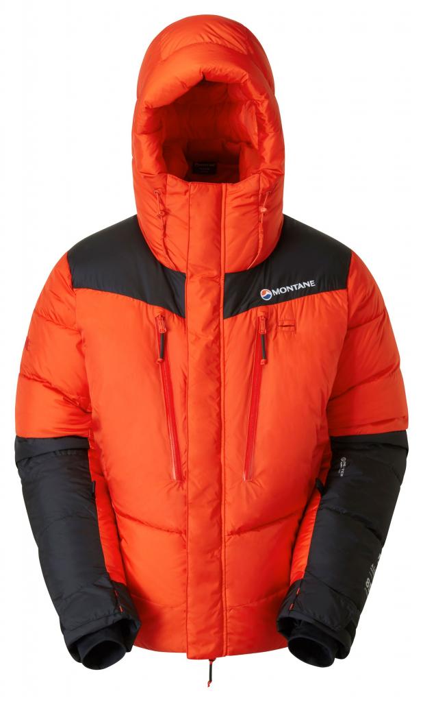 Montane Bunda Apex 8000 Down Jacket Barva: Firefly Orange, Velikost: S