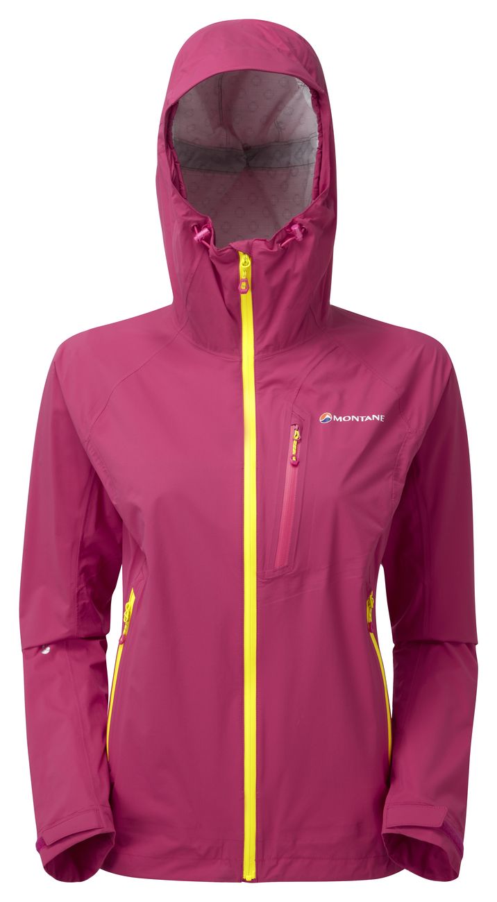 Montane bunda Womens Minimus Stretch Jacket Barva: fialová (French berry), Velikost: L (40)