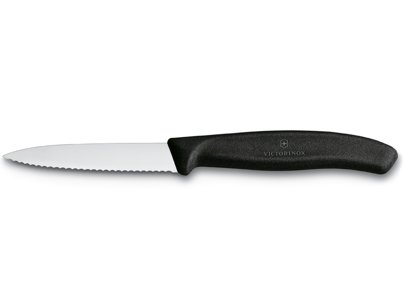 Victorinox Nůž na zeleninu 8cm plast černý