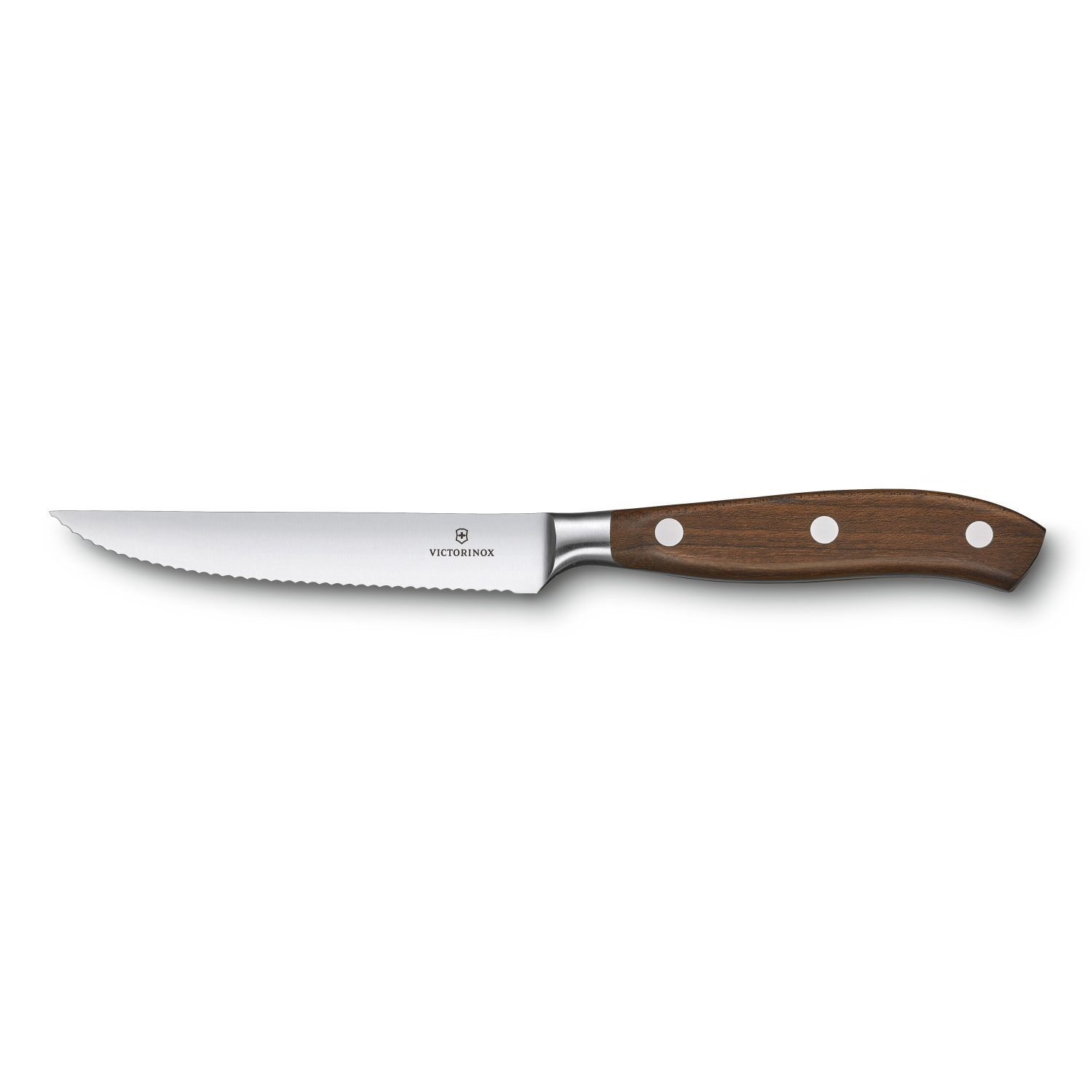 Victorinox Nůž Grand Maître steakový, Wood, 12 cm, Wavy