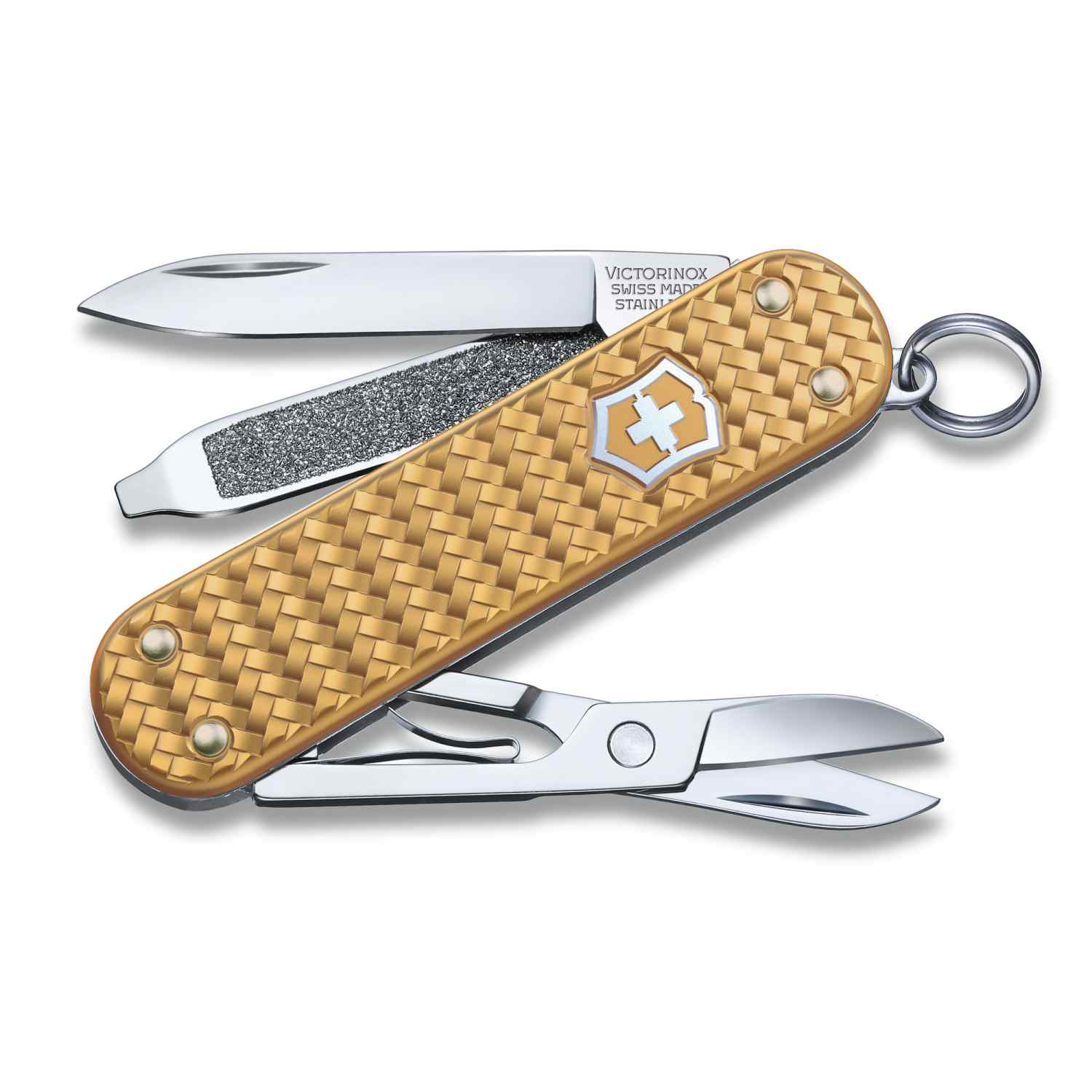 Victorinox Classic Precious Alox, 58 mm, Brass Gold