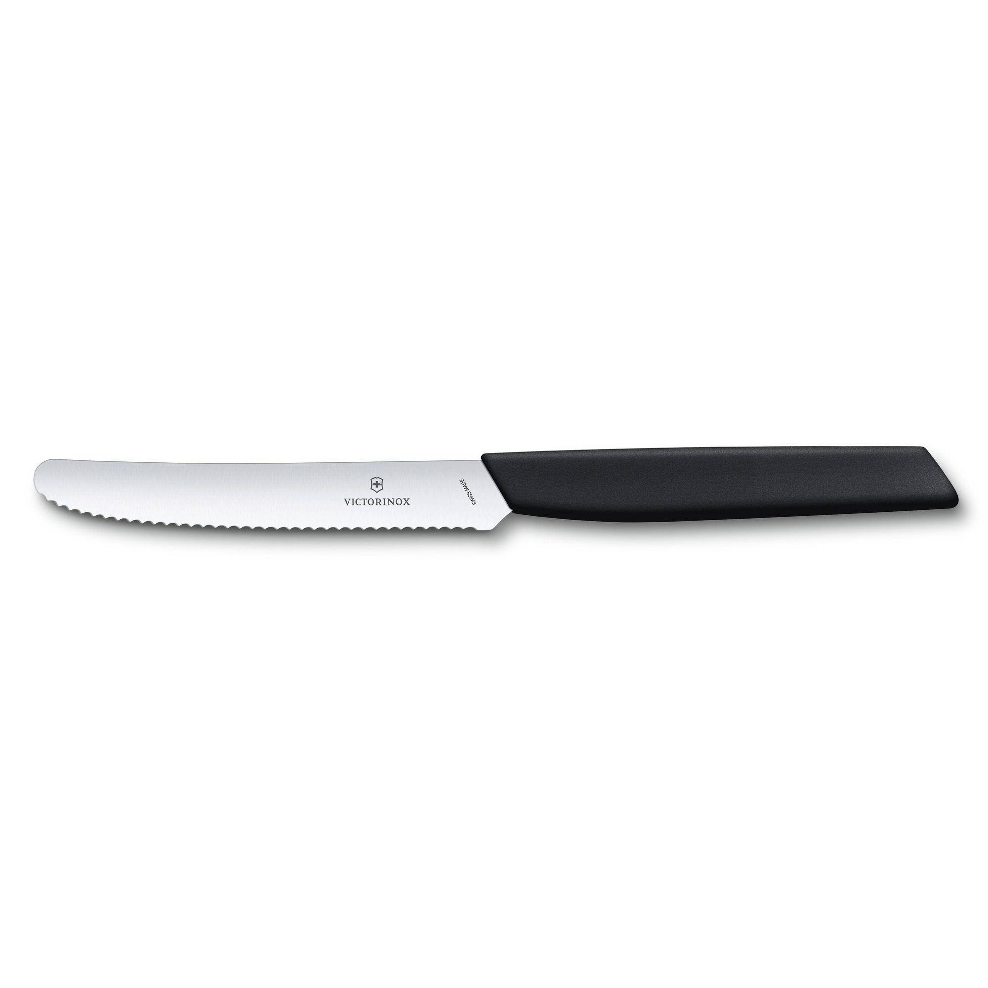 Victorinox Nůž na rajčata Swiss Modern, 11cm, černý