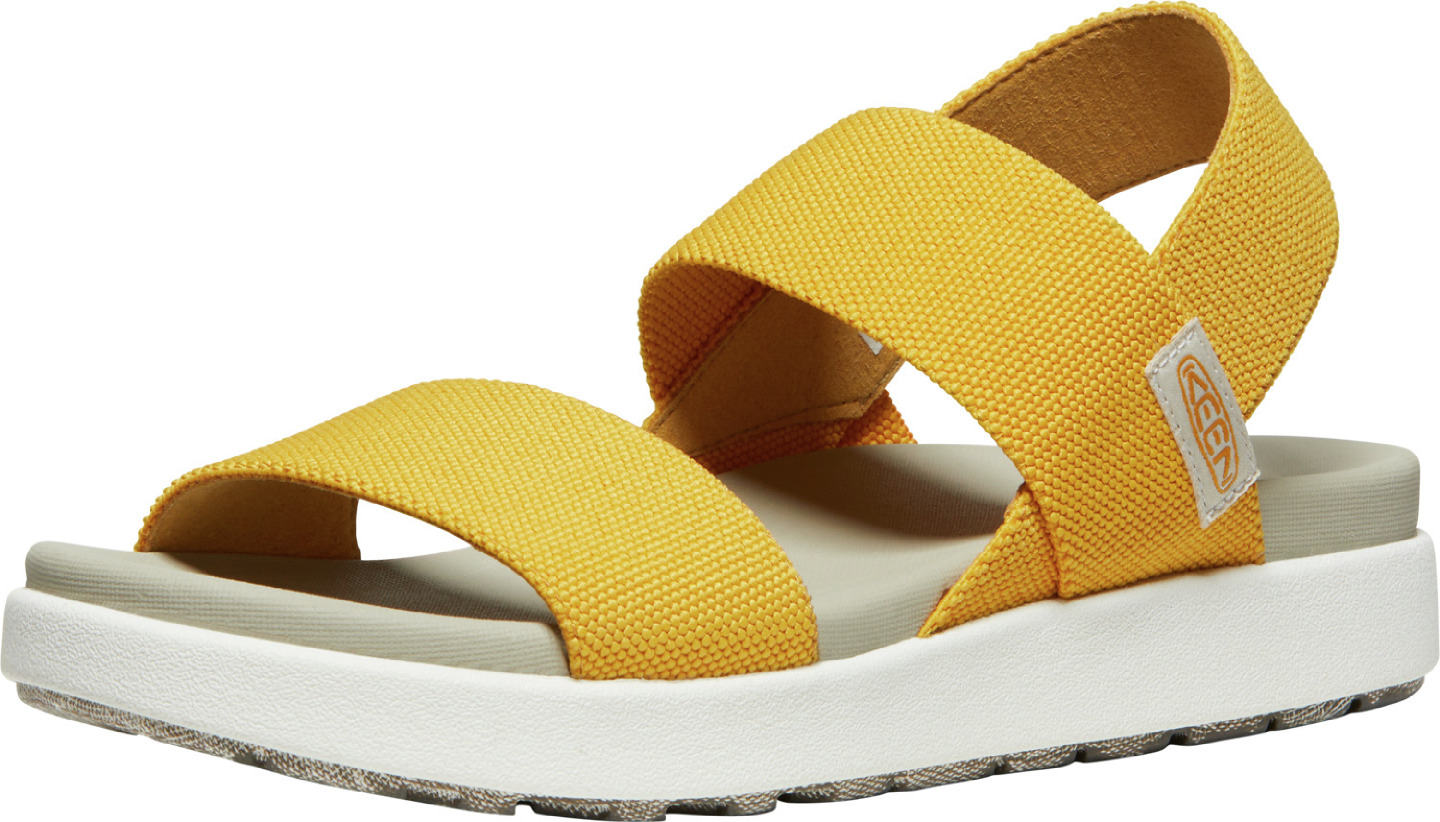 Keen Elle Backstrap Women - golden yellow/star white Barva: golden yellow/star white, Velikost: 4,5 UK (37,5 EU / 24 cm)