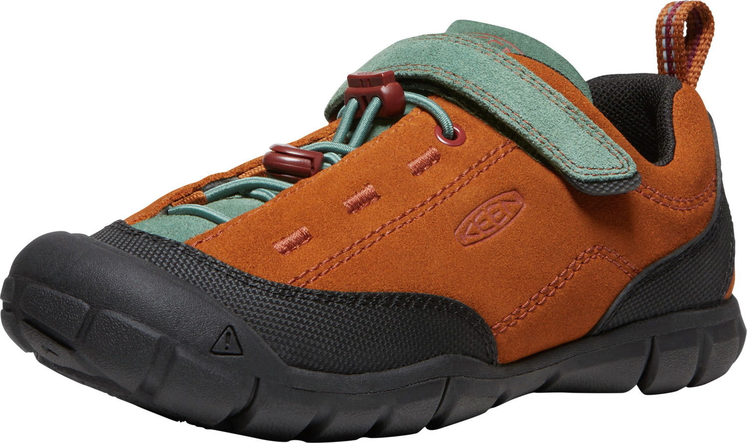 Keen Jasper II Youth - keen maple/dark forest Barva: keen maple/dark forest, Velikost: 1 UK (34 EU / 21 cm)