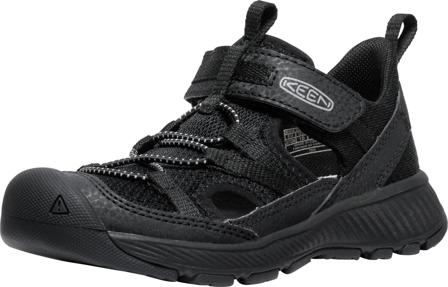Keen Motozoa Sandal Children - black/alloy Barva: black/alloy, Velikost: 10 UK (29 EU / 18 cm)