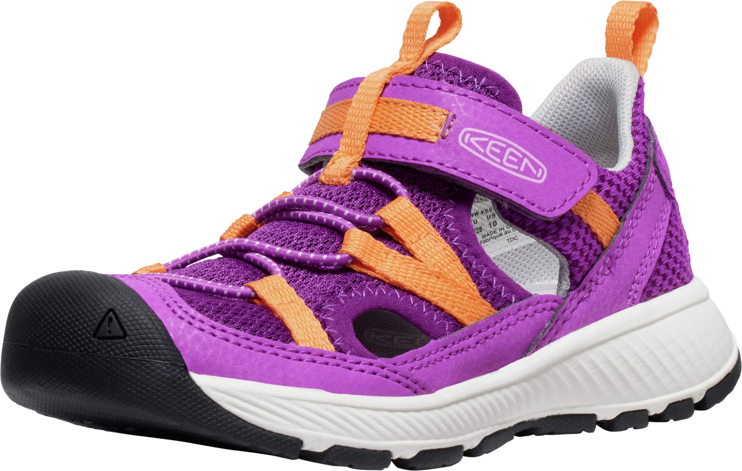 Keen Motozoa Sandal Children - willowherb/tangerine Barva: willowherb/tangerine, Velikost: 12 UK (31 EU / 19,5 cm)