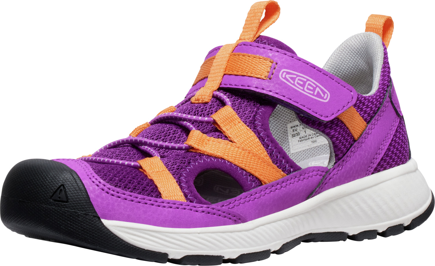 Keen Motozoa Sandal Youth - willowherb/tangerine Barva: willowherb/tangerine, Velikost: 13 UK (32/33 EU / 20 cm)