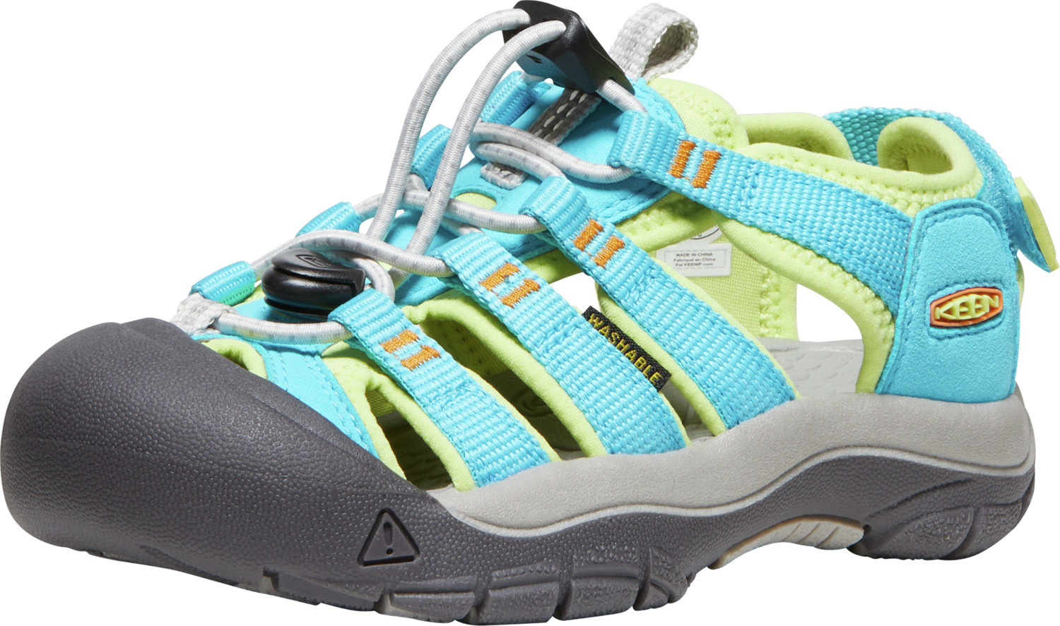 Keen Newport Boundless Children - blue atoll/daiquiri green Barva: blue atoll/daiquiri green, Velikost: 12 UK (31 EU / 19,5 cm)