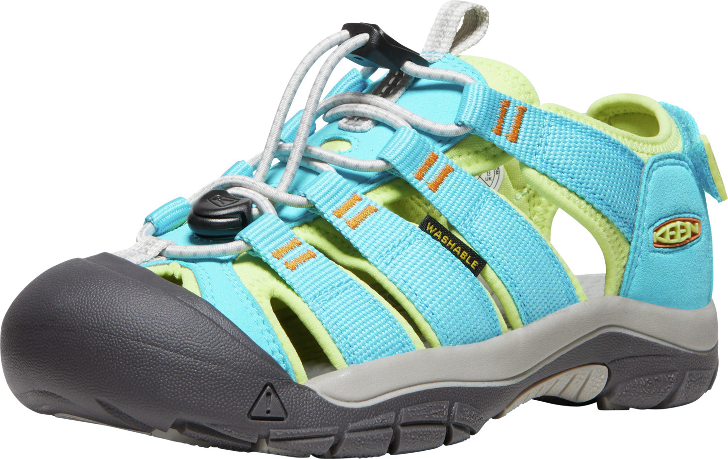 Keen Newport Boundless Youth - blue atoll/daiquiri green Barva: blue atoll/daiquiri green, Velikost: 4 UK (37 EU / 23,5 cm)