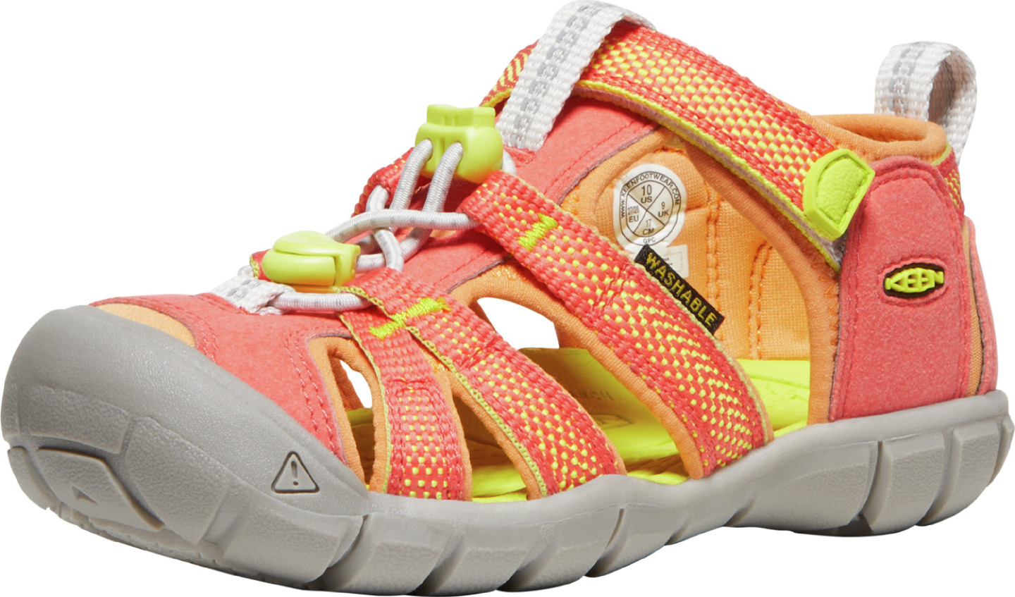 Keen Seacamp II CNX Children - cayenne/evening primrose Barva: cayenne/evening primrose, Velikost: 12 UK (31 EU / 19,5 cm)