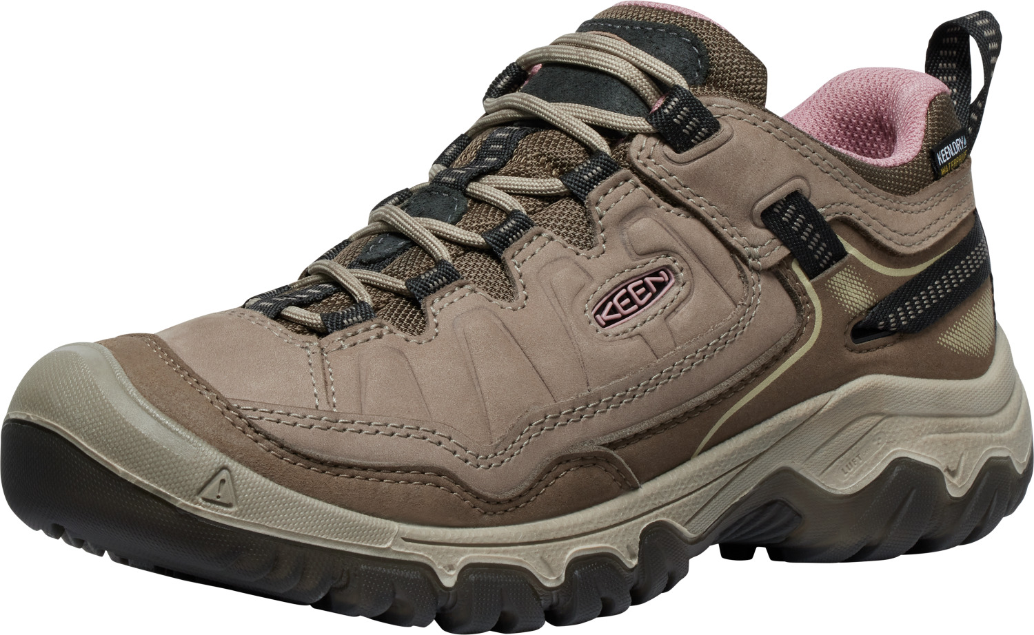 Keen Targhee IV WP Women - brindle/nostalgia rose Barva: brindle/nostalgia rose, Velikost: 7 UK (40 EU / 26,5 cm)