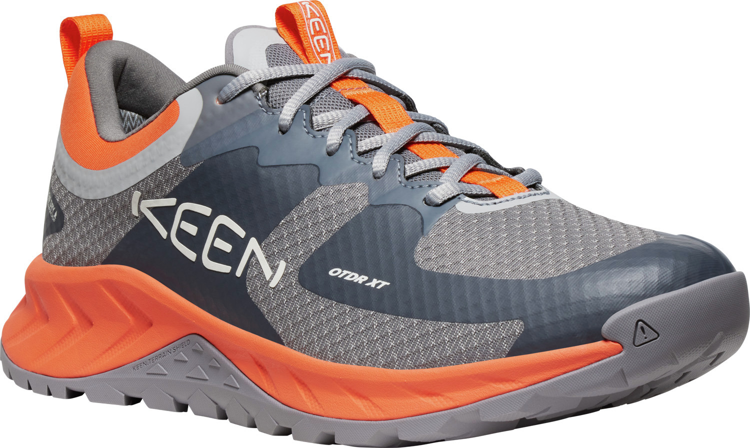 Keen Versacore WP Men - steel grey/scarlet ibis Barva: steel grey/scarlet ibis, Velikost: 7 UK (40,5 EU / 26 cm)