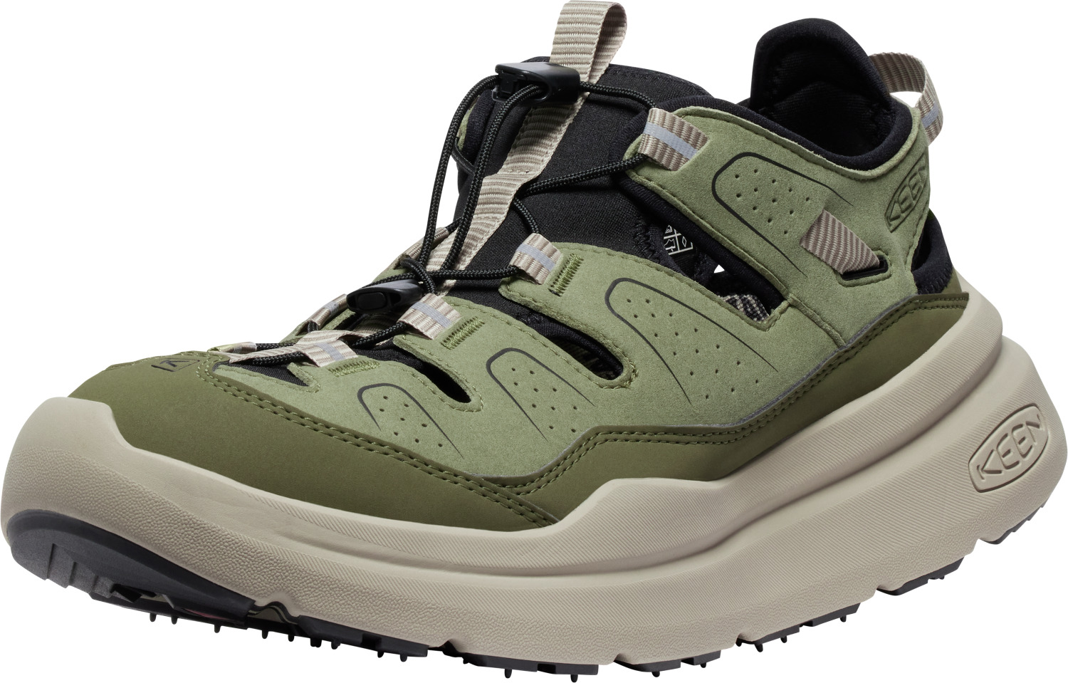 Keen Wk450 Sandal Men - martini olive/plaza taupe Barva: martini olive/plaza taupe, Velikost: 12 UK (47 EU / 31 cm)