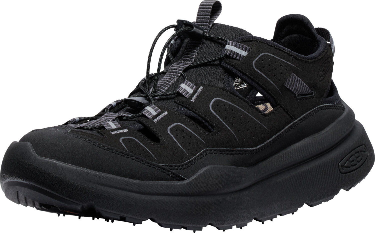 Keen Wk450 Sandal Men - black/black Barva: black/black, Velikost: 12 UK (47 EU / 31 cm)