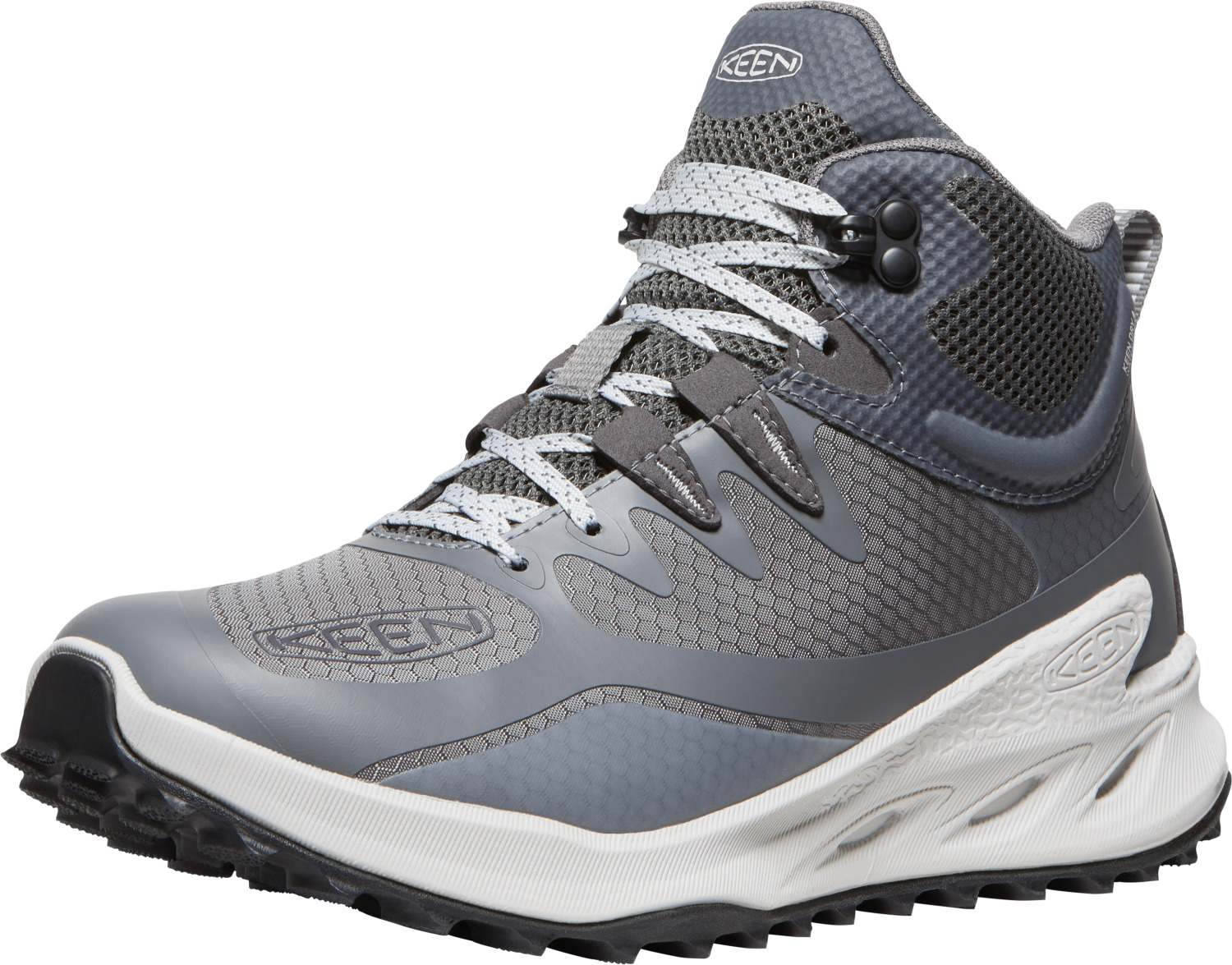 Keen Zionic Mid WP Women - steel grey/magnet Barva: steel grey/magnet, Velikost: 7 UK (40 EU / 26,5 cm)