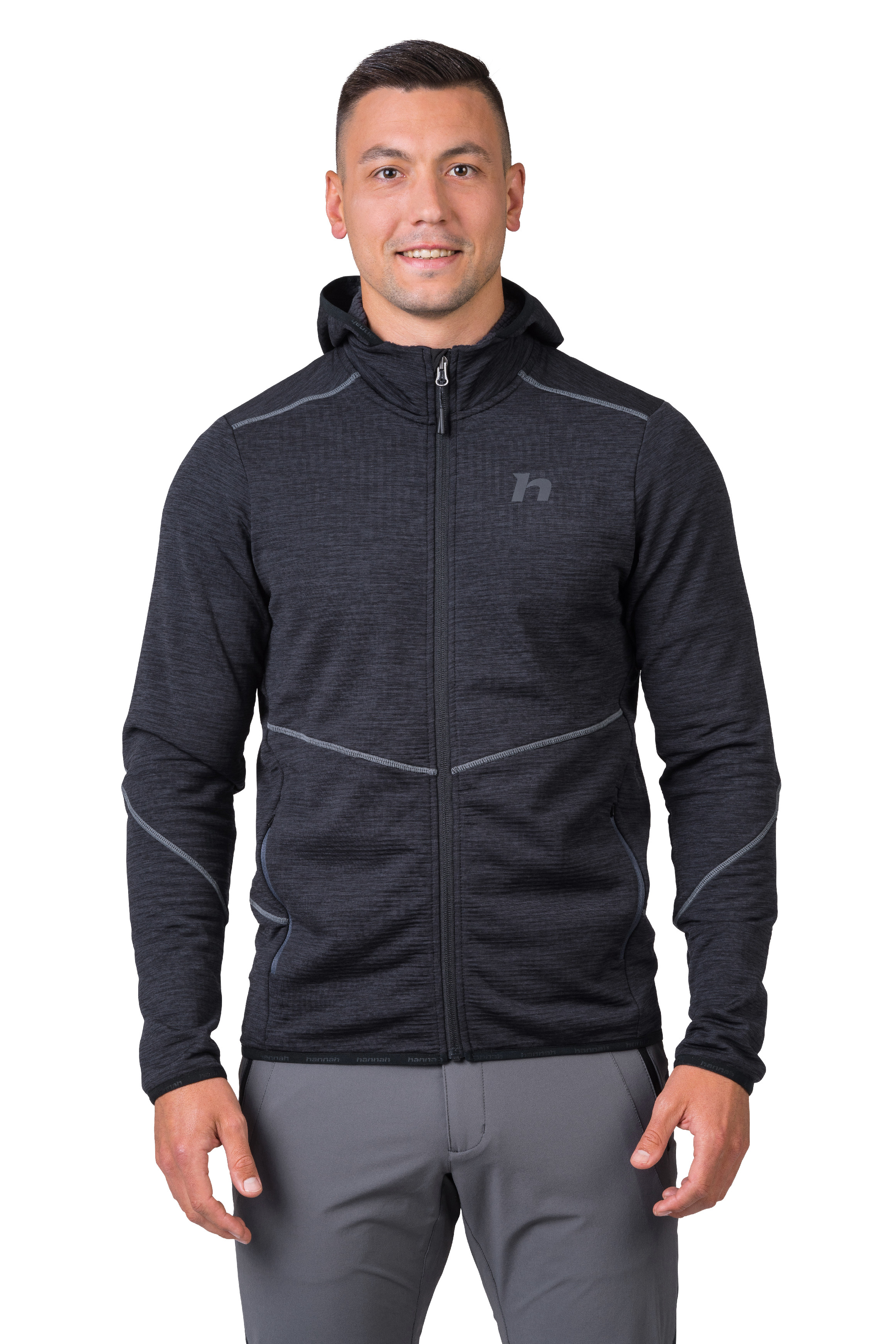 Hannah Damar Hoody Barva: anthracite mel, Velikost: L