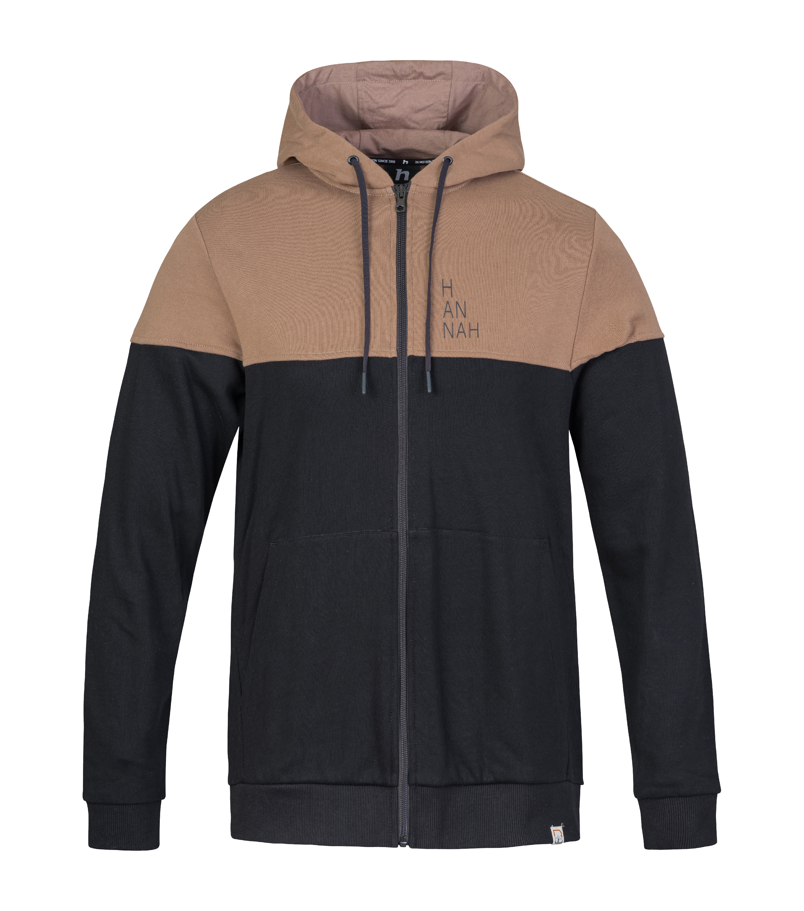 Hannah Fezco Hoody Barva: anthracite/coca mocha, Velikost: XXXL