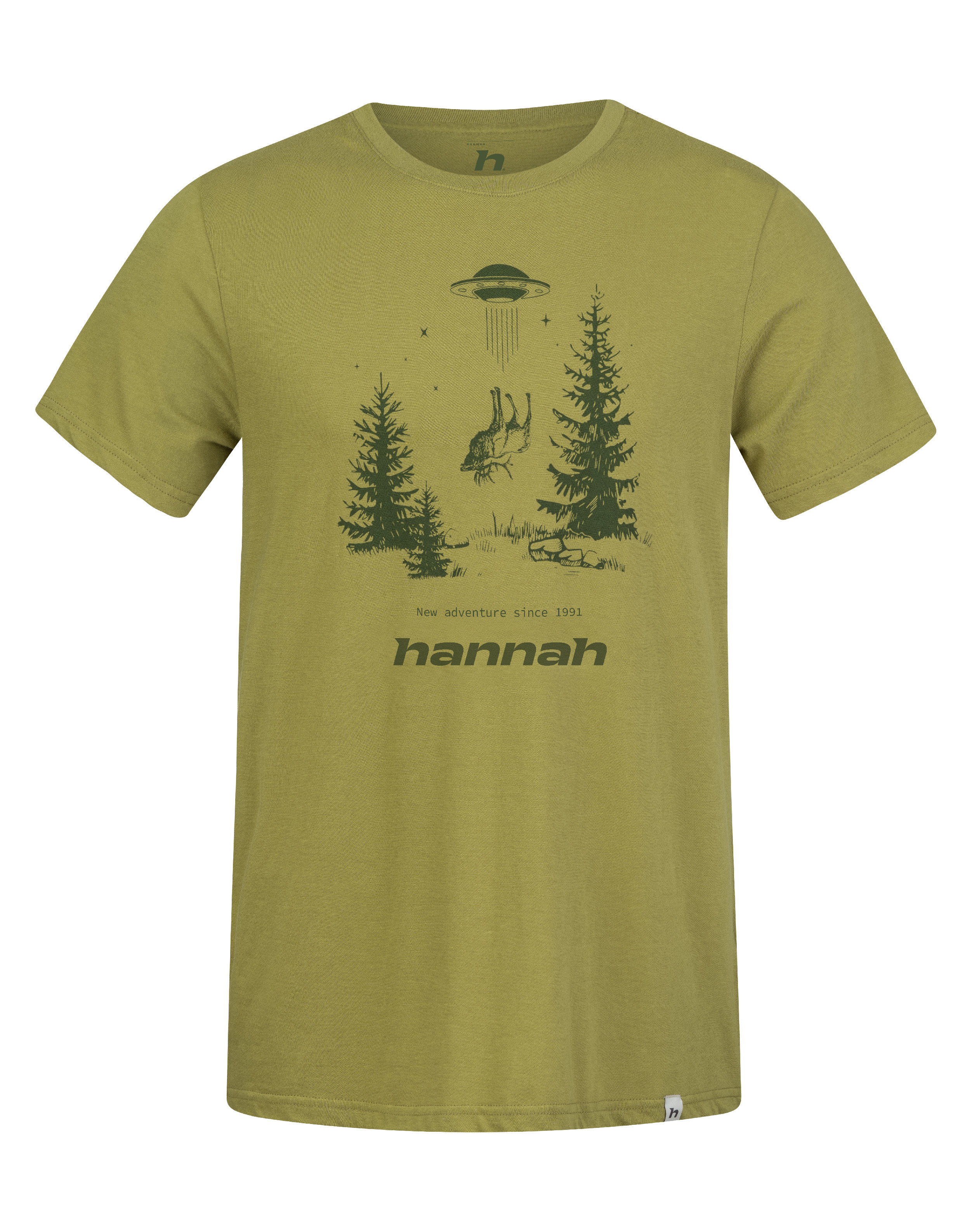 Hannah Fred Barva: green olive, Velikost: XL