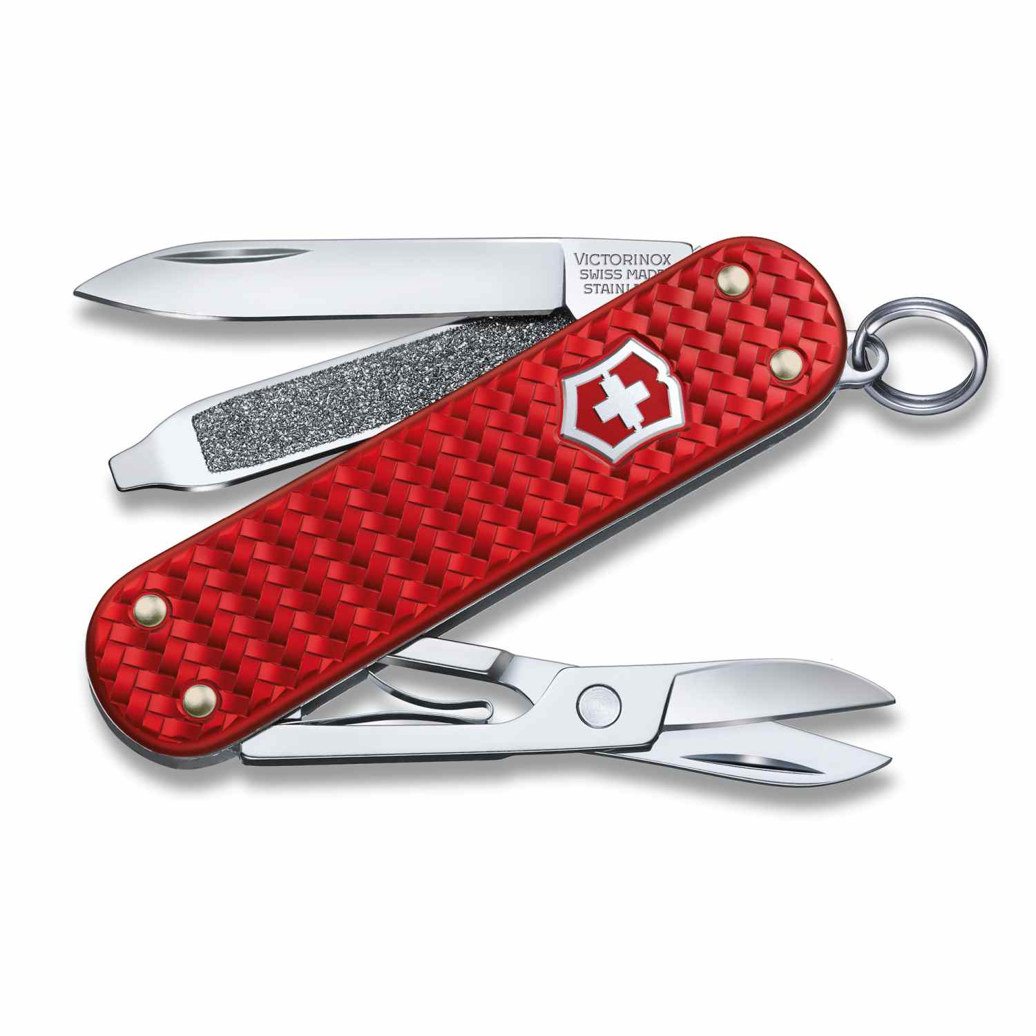 Victorinox Classic Precious Alox, 58 mm, Iconic Red