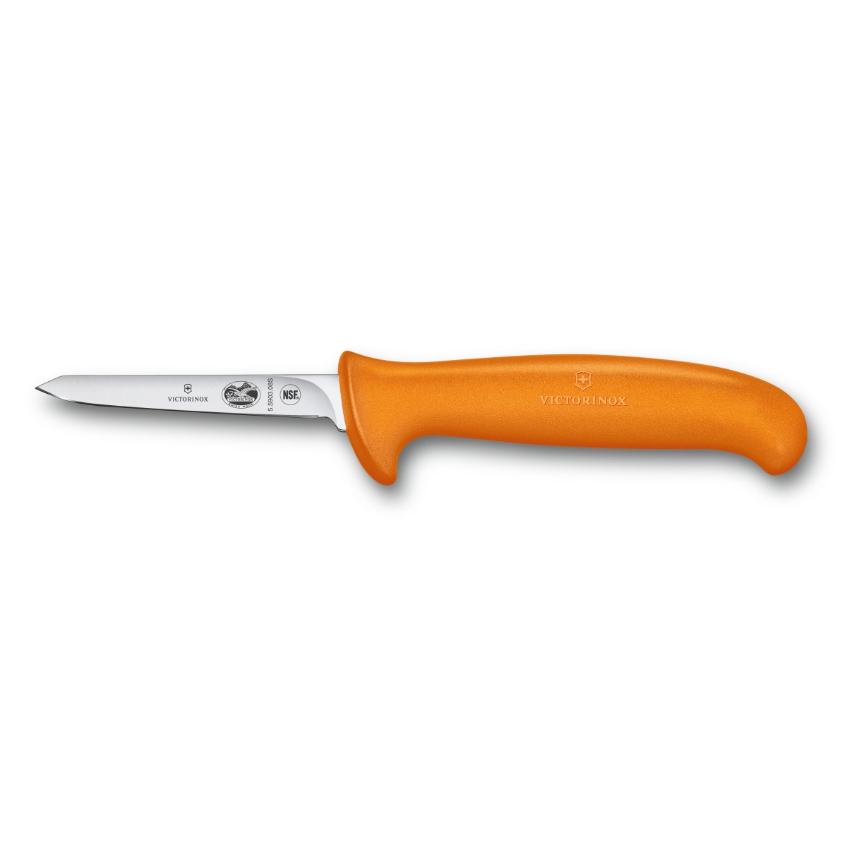 Victorinox Nůž Fibrox Poultry Knife, orange, small, 8 cm