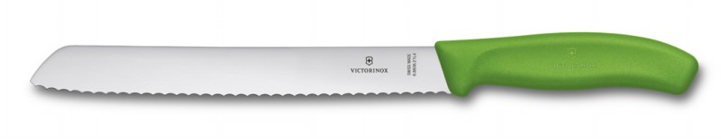 Victorinox Nůž na chleba 21cm plast,zelený,blist