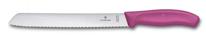 Victorinox Nůž na chleba 21cm plast,růžový,blist