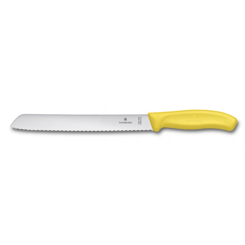 Victorinox Nůž na chleba 21cm plast,žlutý,blist