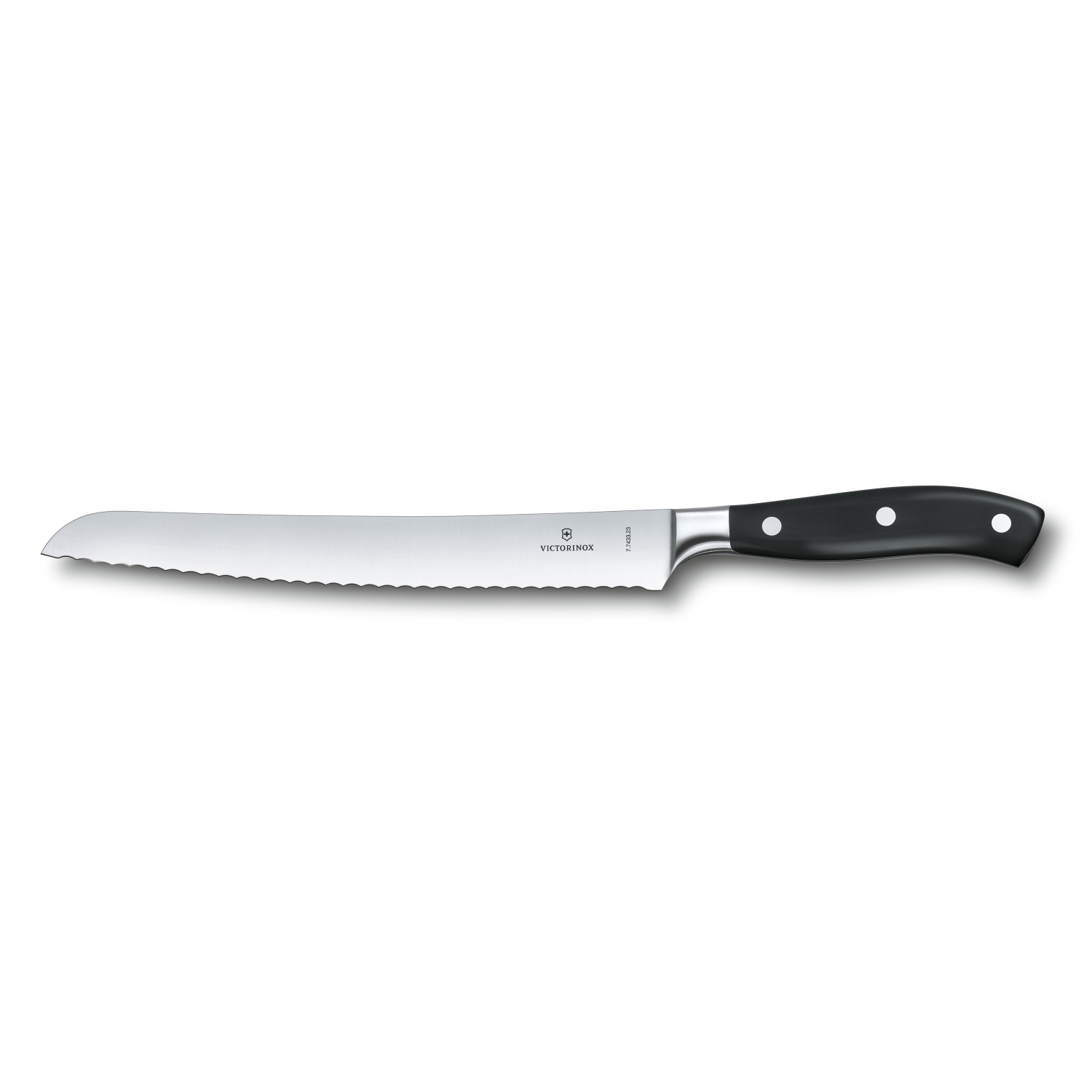 Victorinox Nůž Grand Maitre na pečivo, Forged, 23 cm, Wavy edge