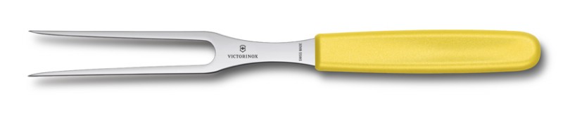 Victorinox Vidlička na maso 15cm plast,žlutá